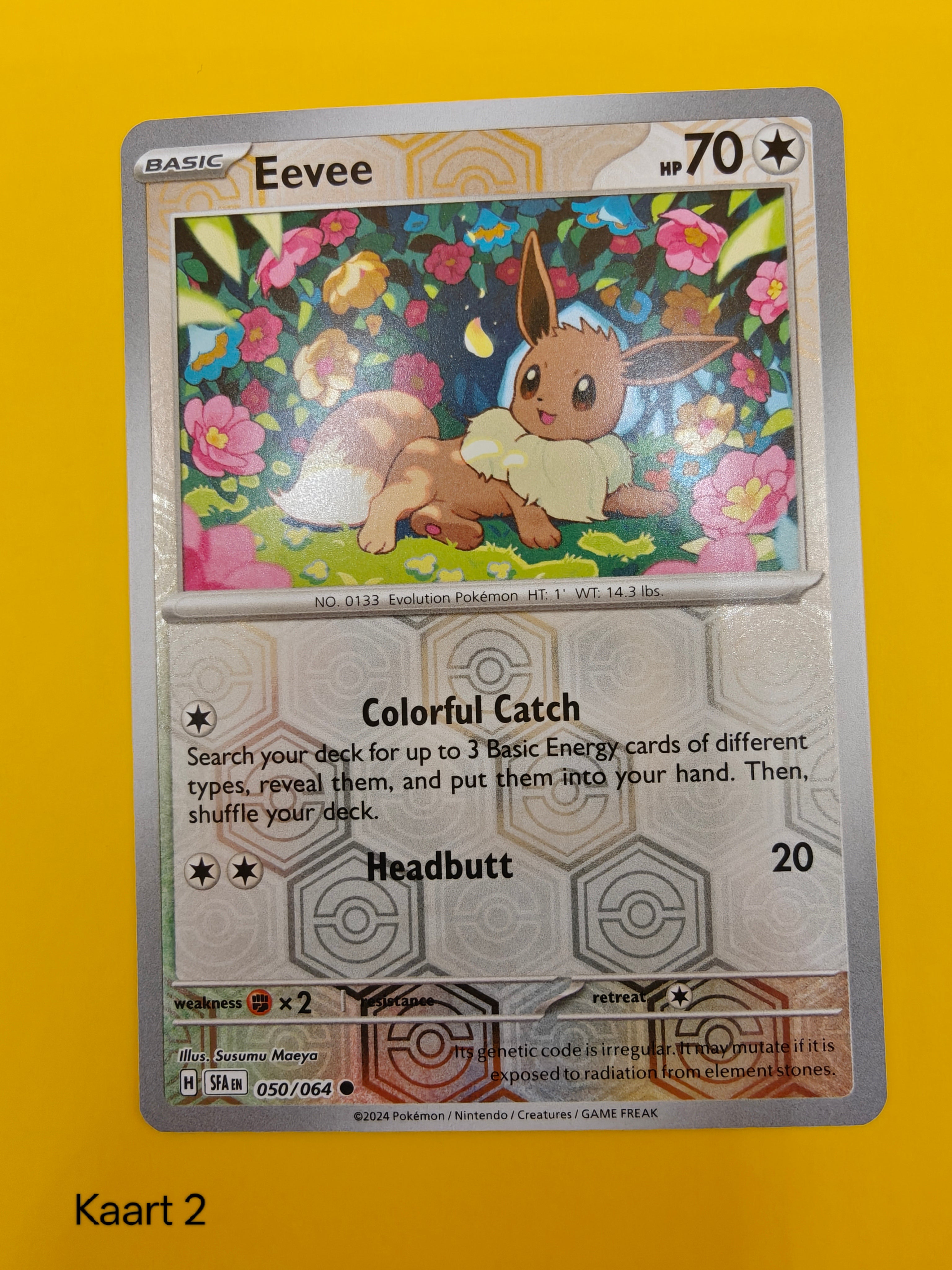 Eevee Reverse Holo - Shrouded Fable
