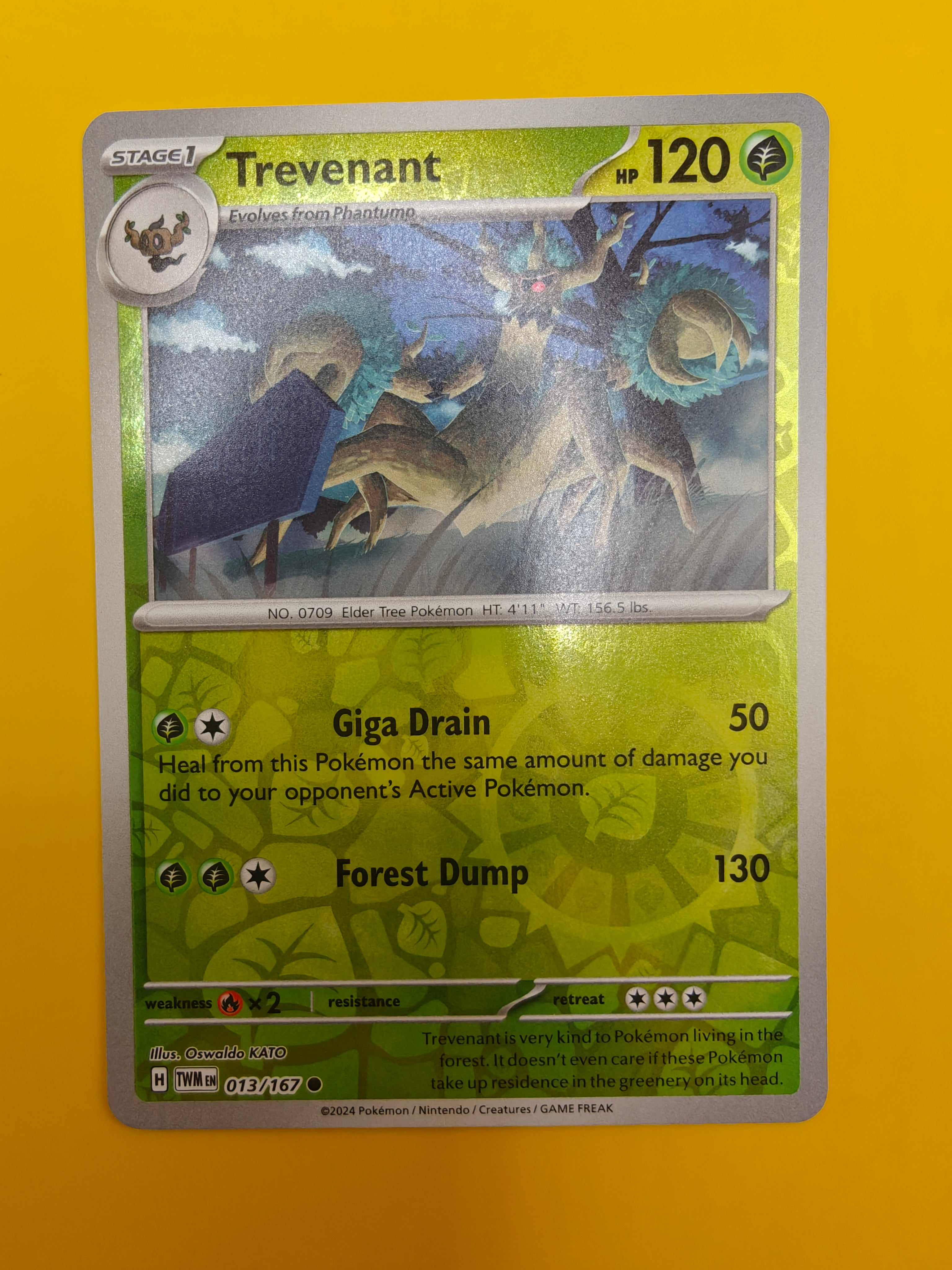 Trevenant Reverse Holo - Twilight Masquerade
