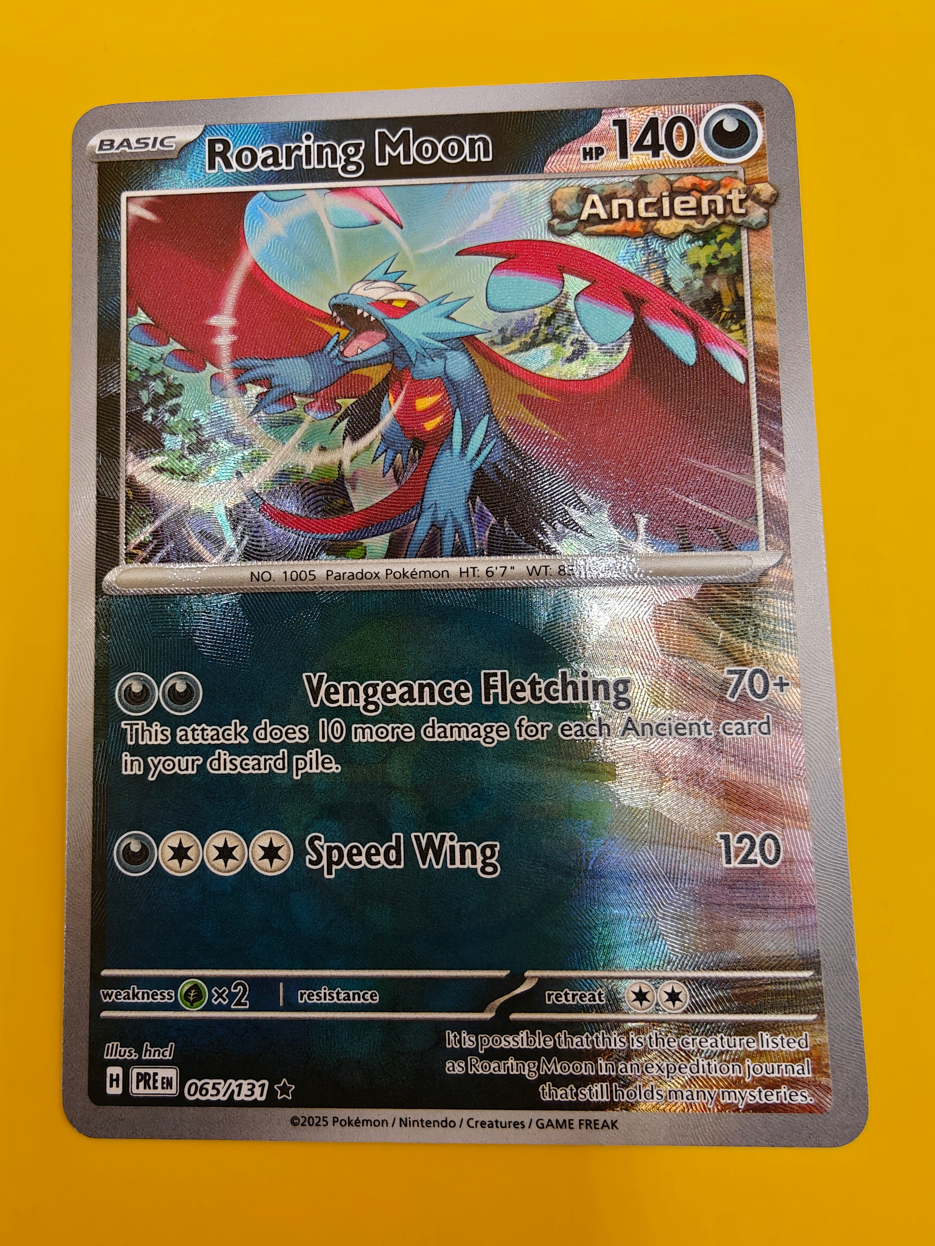 Roaring Moon Poké Ball - Prismatic Evolutions