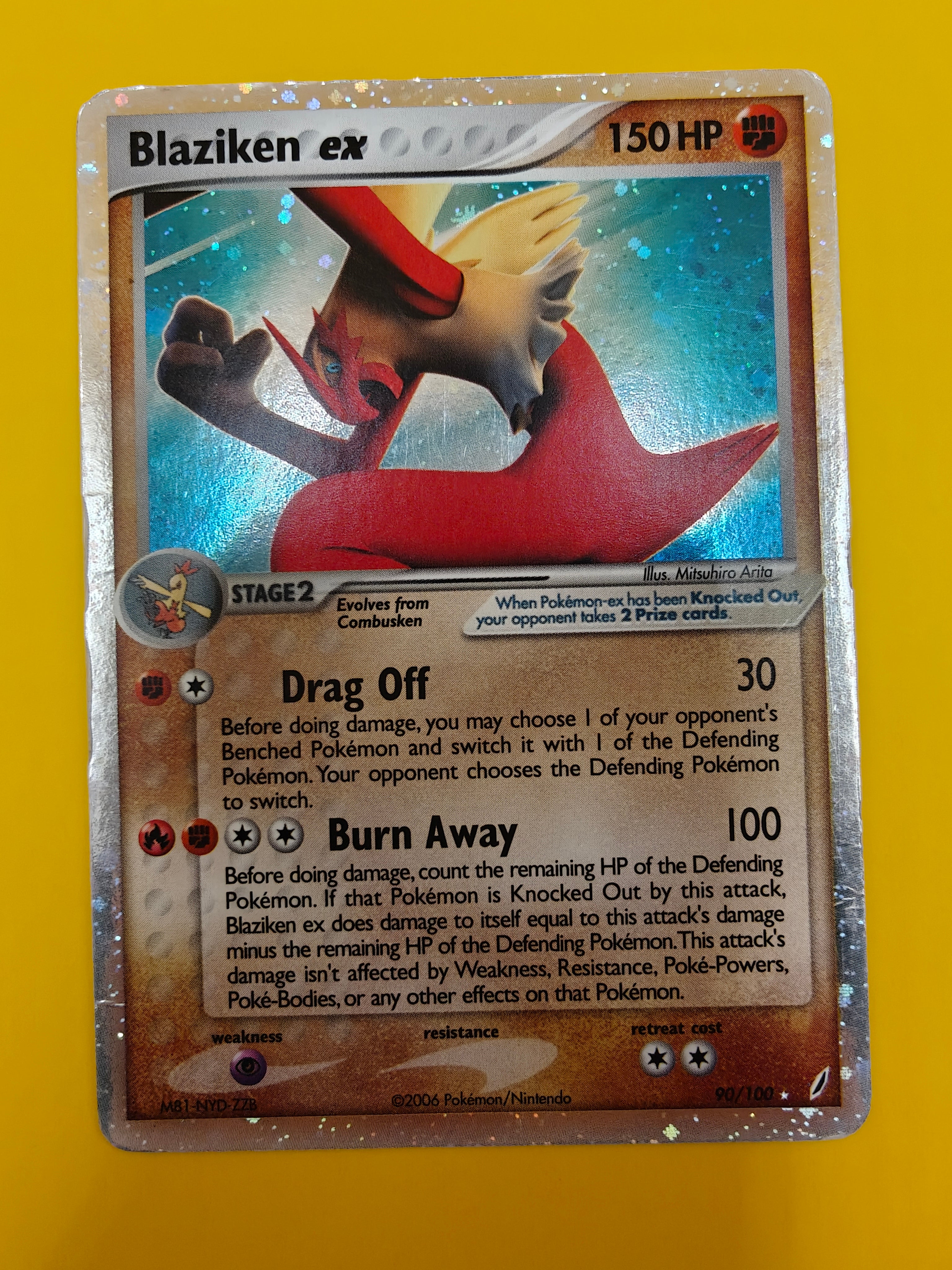 Blaziken ex - EX Crystal Guardians