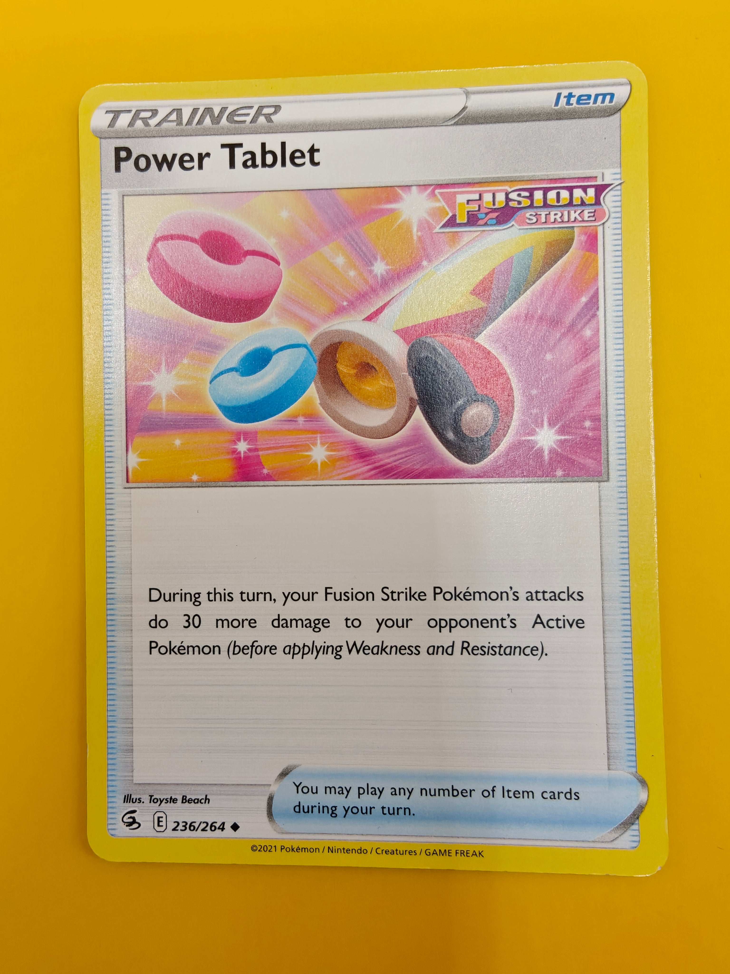 Power Tablet - Fusion Strike