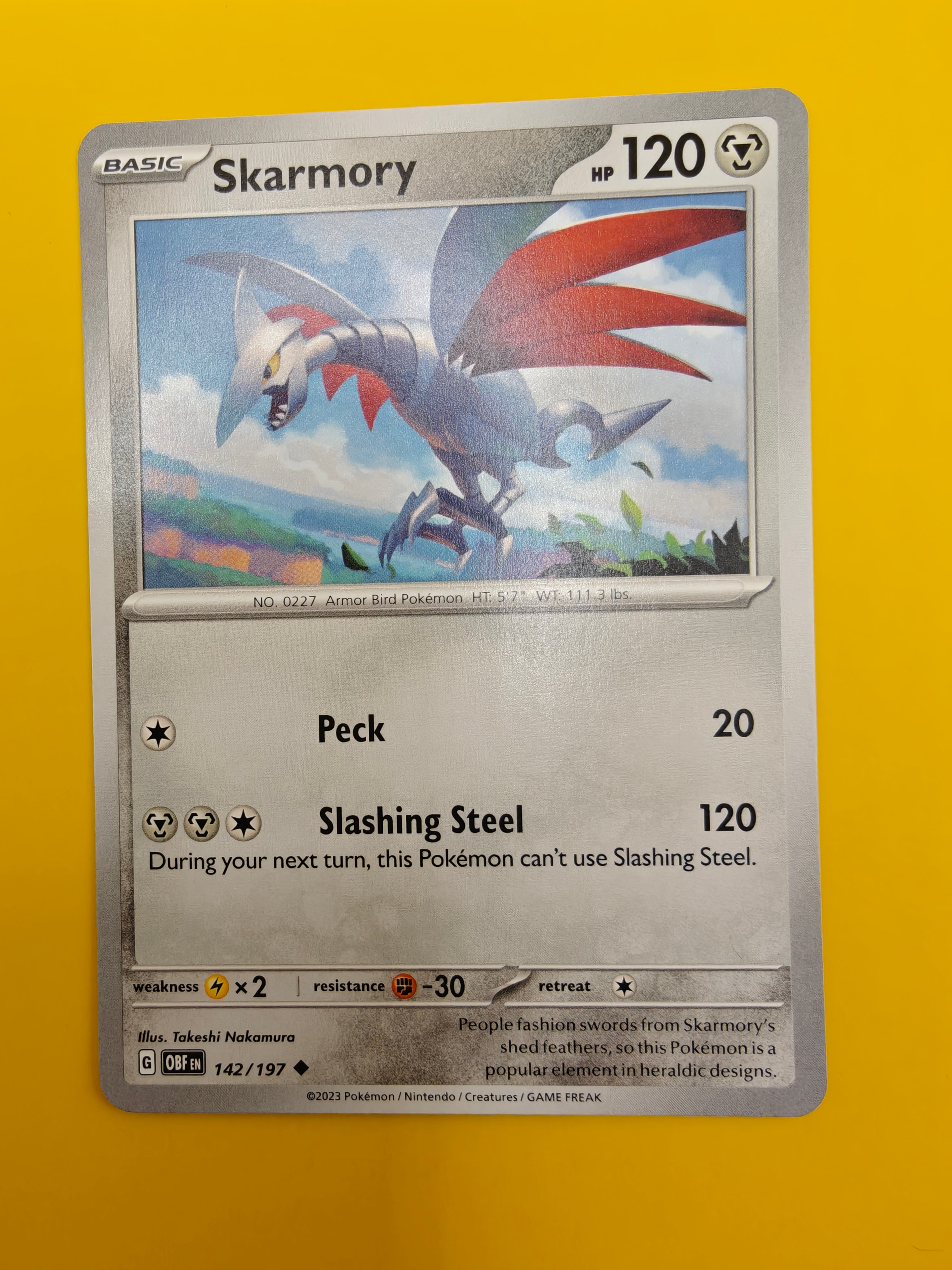 Skarmory - Obsidian Flames
