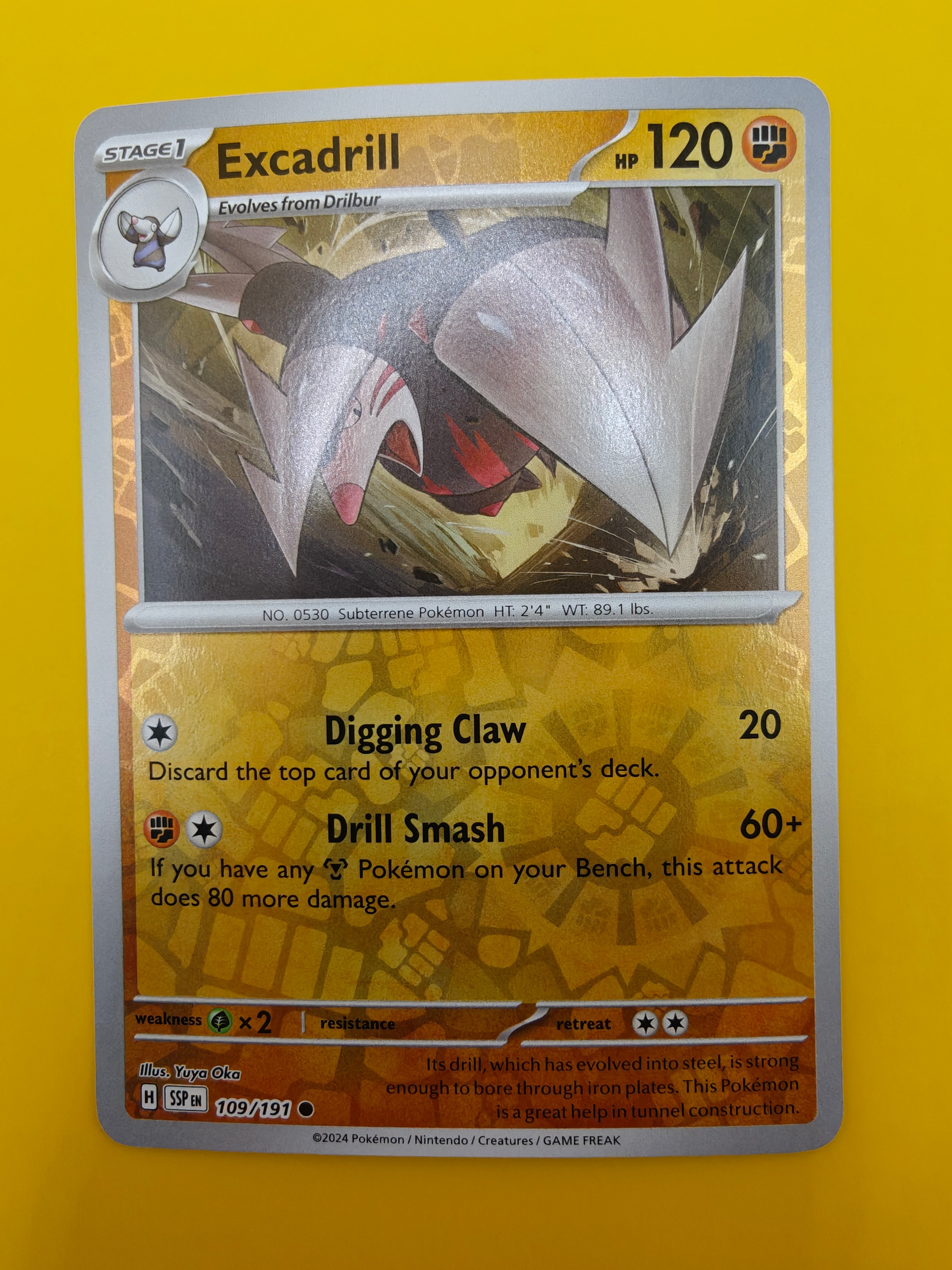 Excadrill Reverse Holo - Surging Sparks