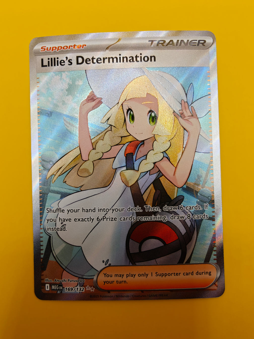 Lillie's Determination Full Art - Mega Evolution Base Set