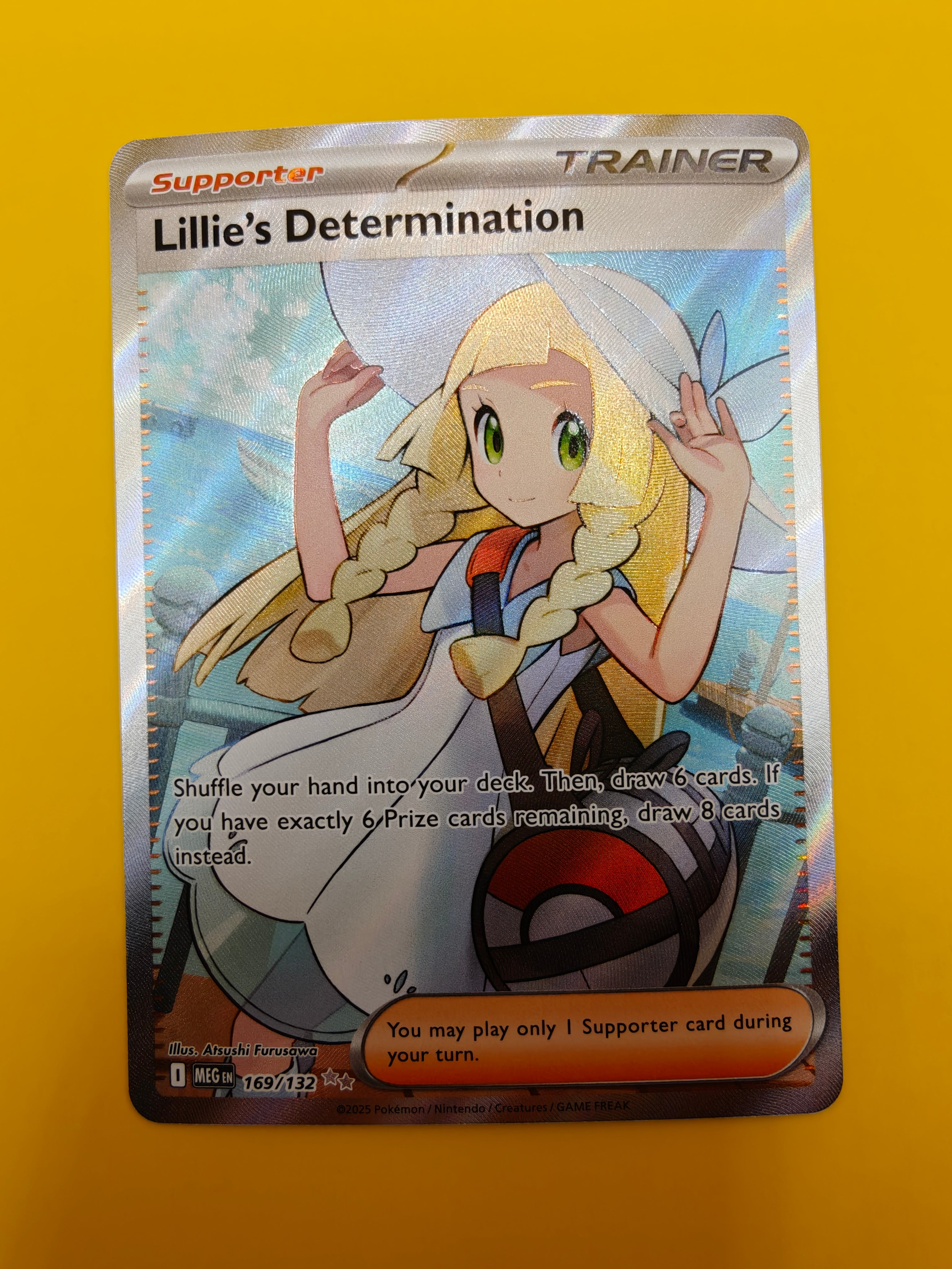 Lillie's Determination Full Art - Mega Evolution Base Set