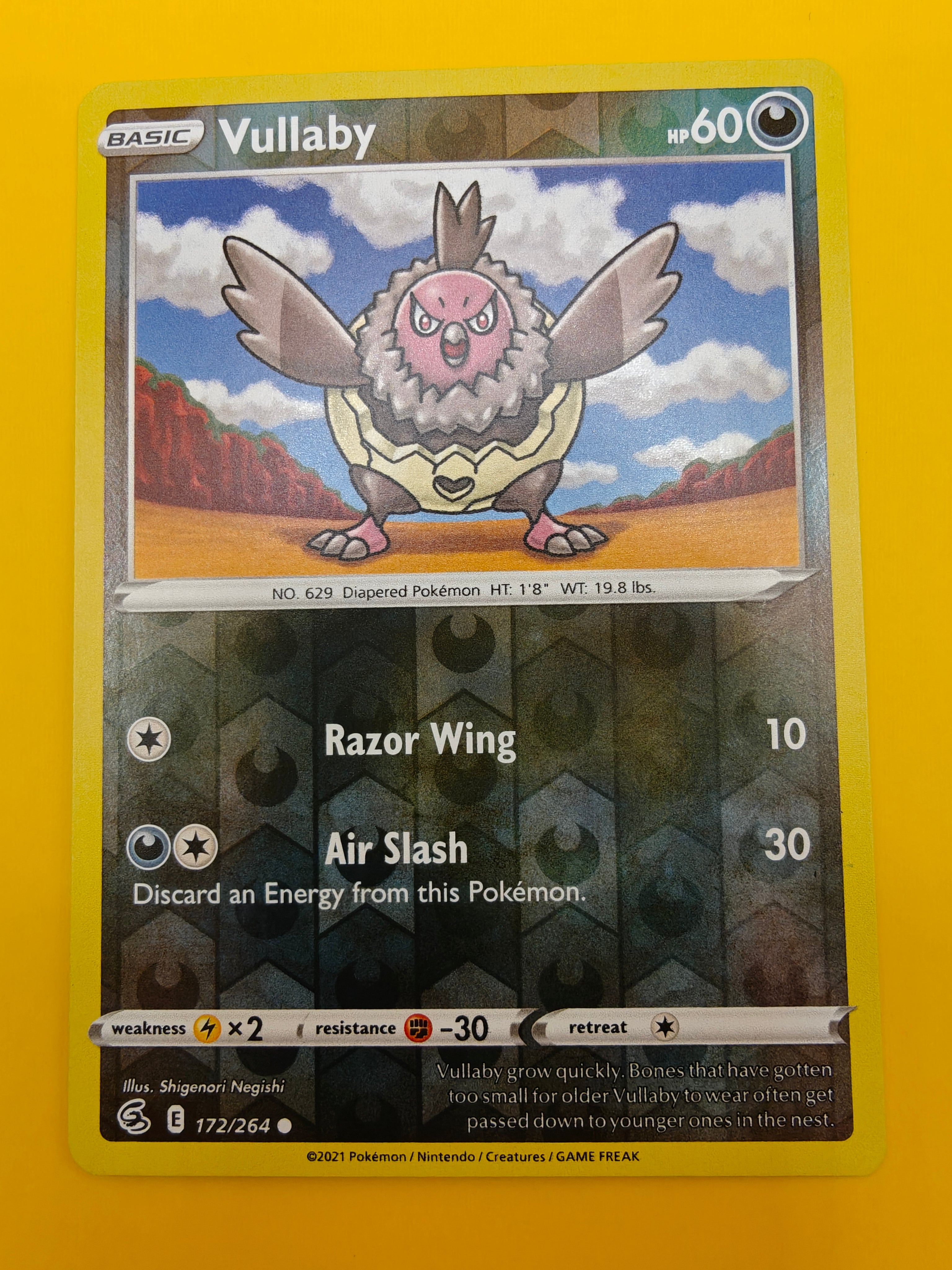 Vullaby Reverse Holo - Fusion Strike