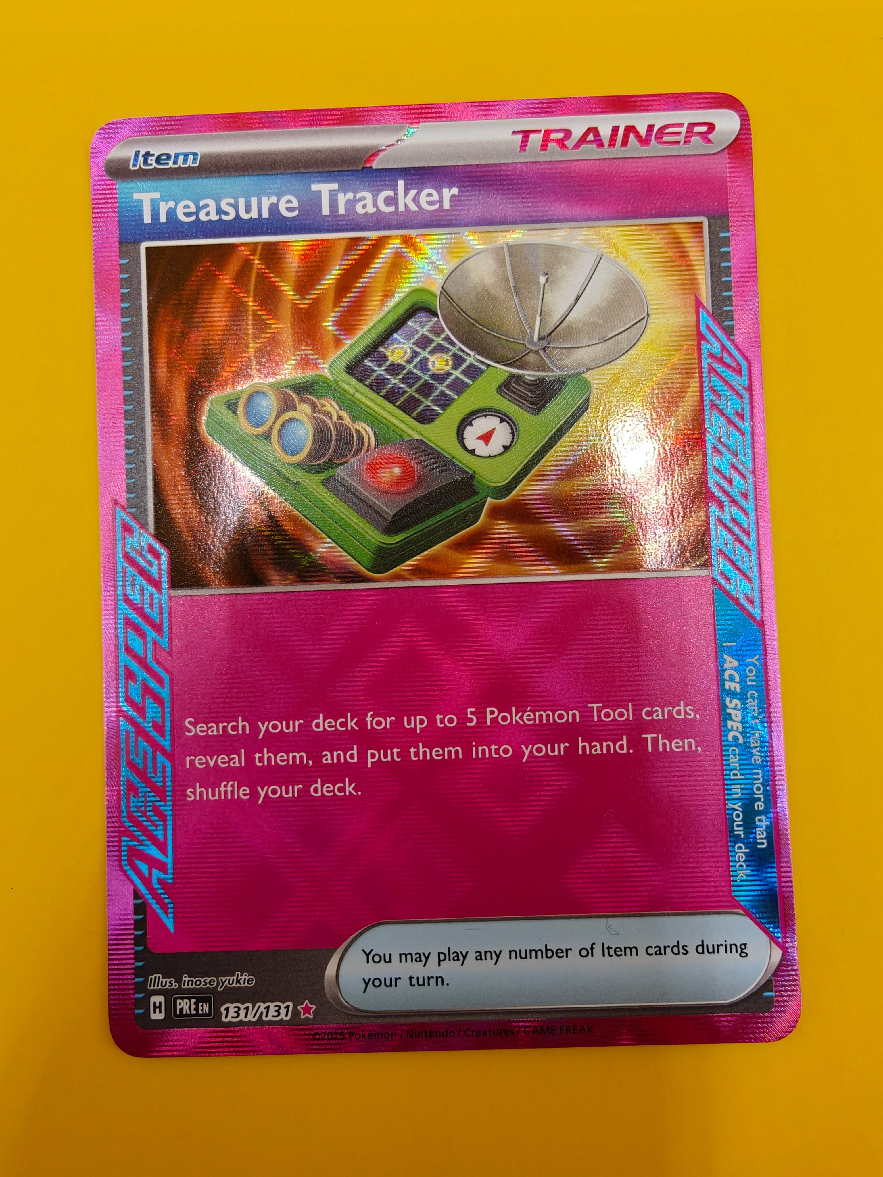 Treasure Tracker Ace Spec - Prismatic Evolutions
