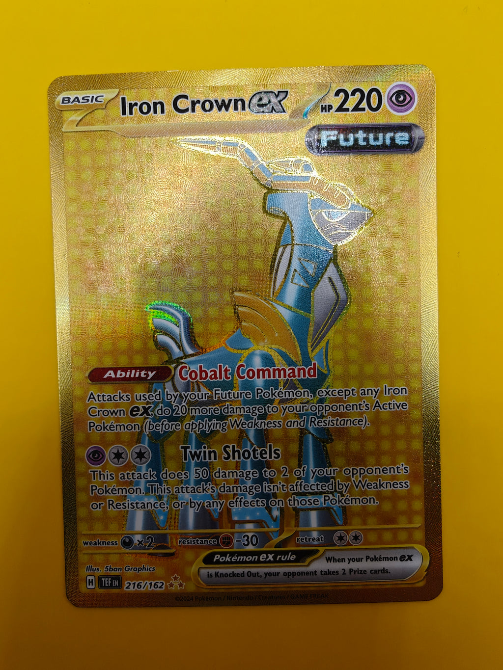 Iron Crown ex Gold - Temporal Forces