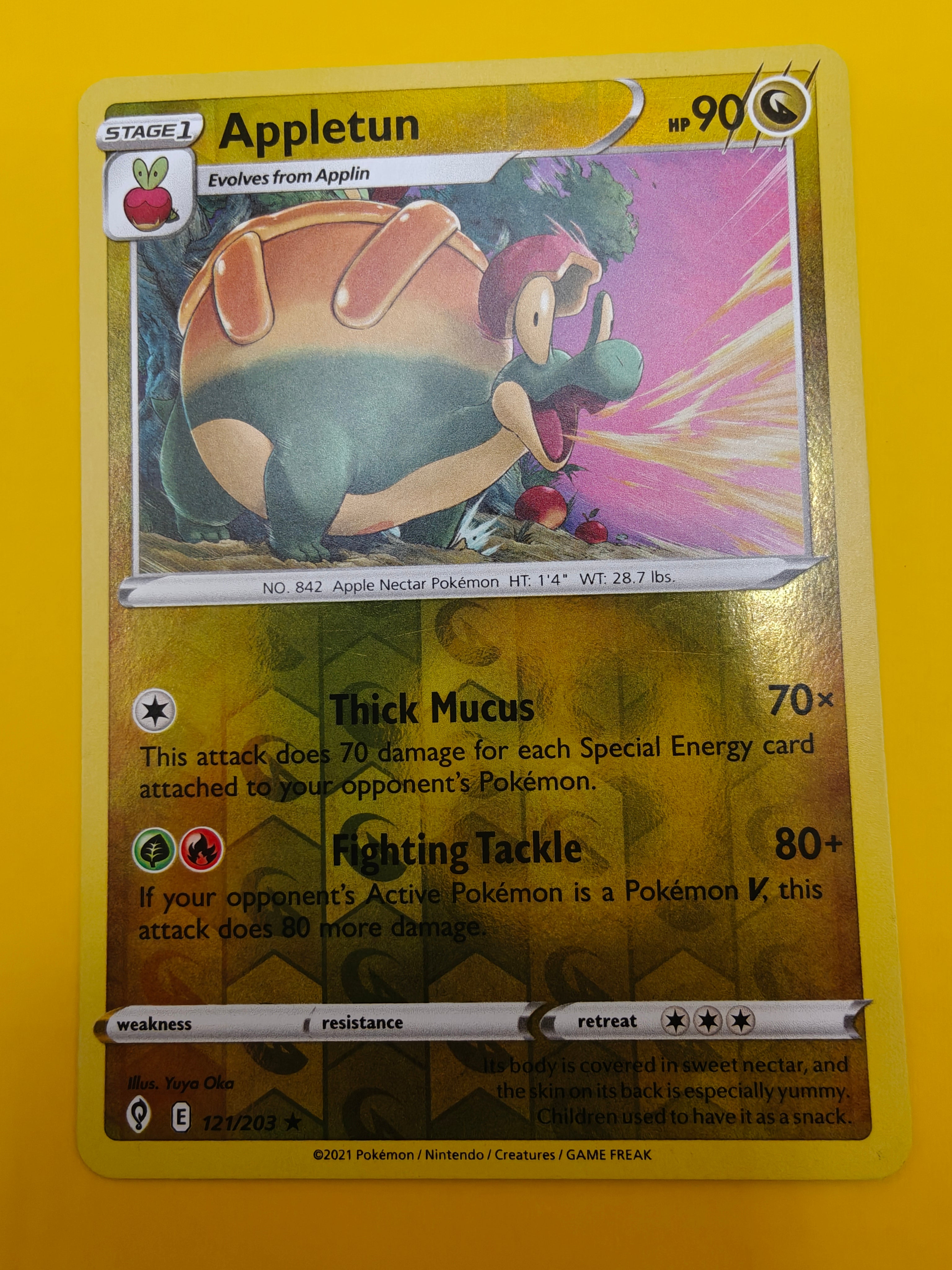 Appletun Reverse Holo - Evolving Skies