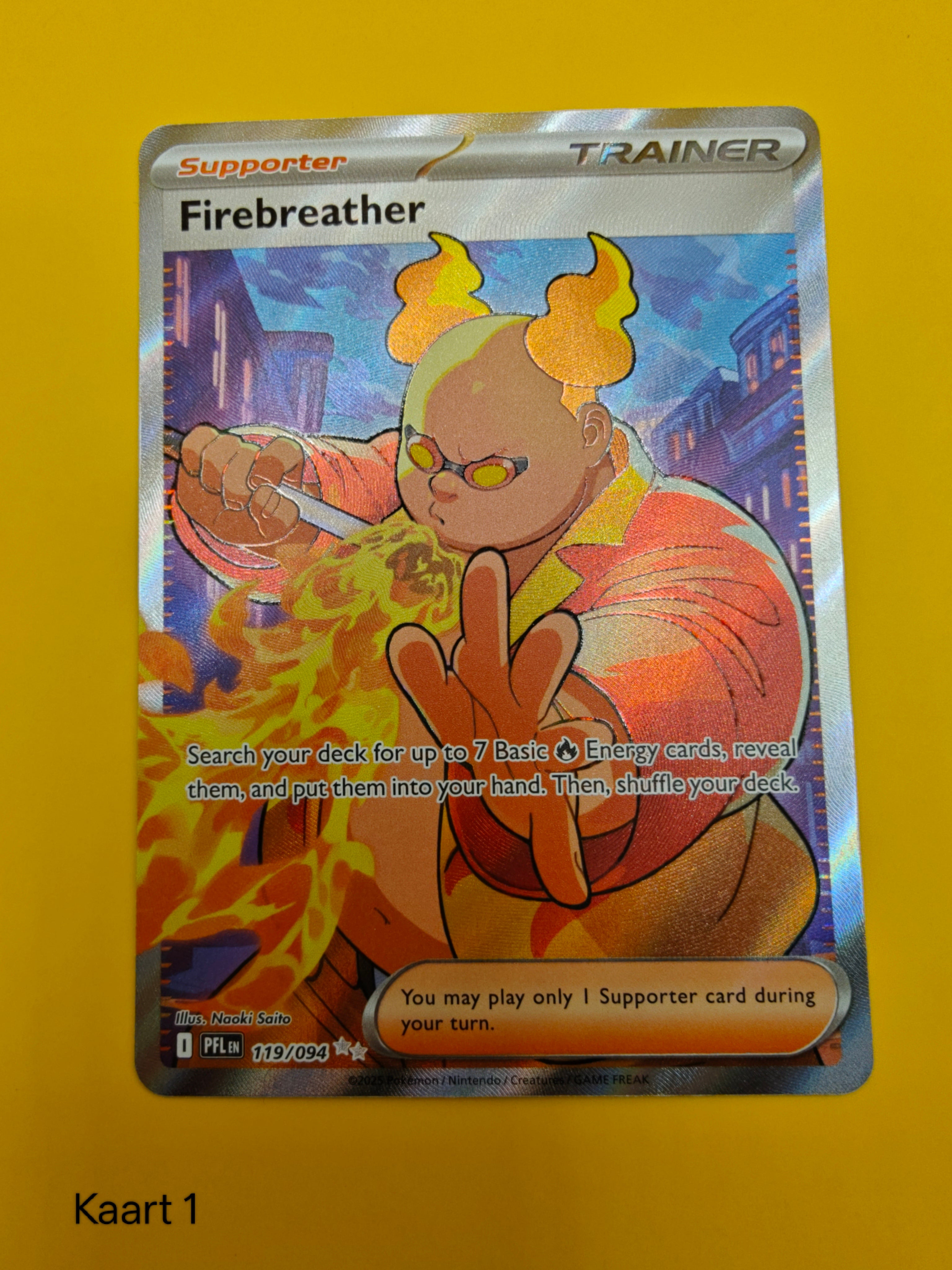 Firebreather Full Art - Phantasmal Flames