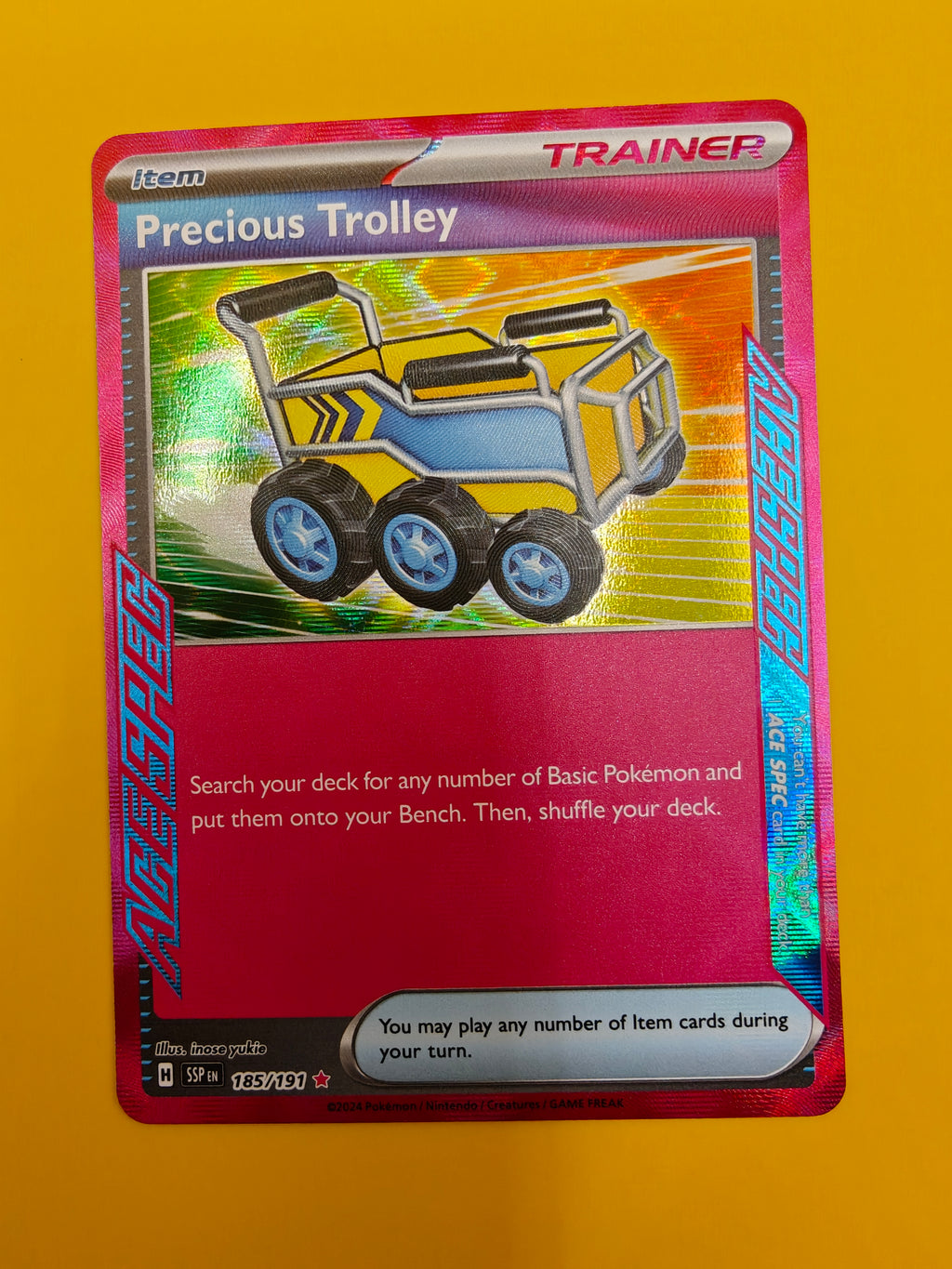 Precious Trolley Ace Spec - Surging Sparks