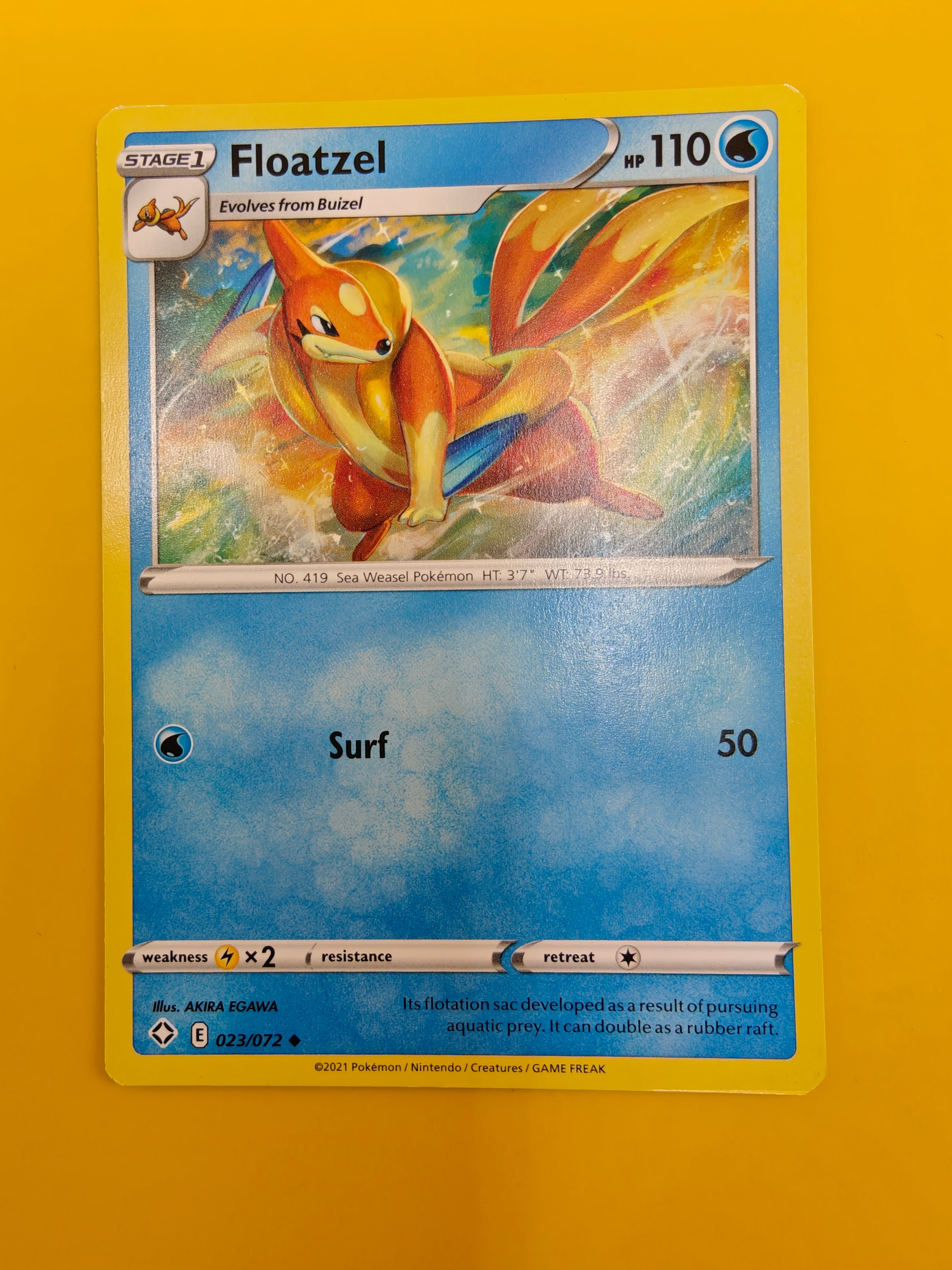 Floatzel - Shining Fates