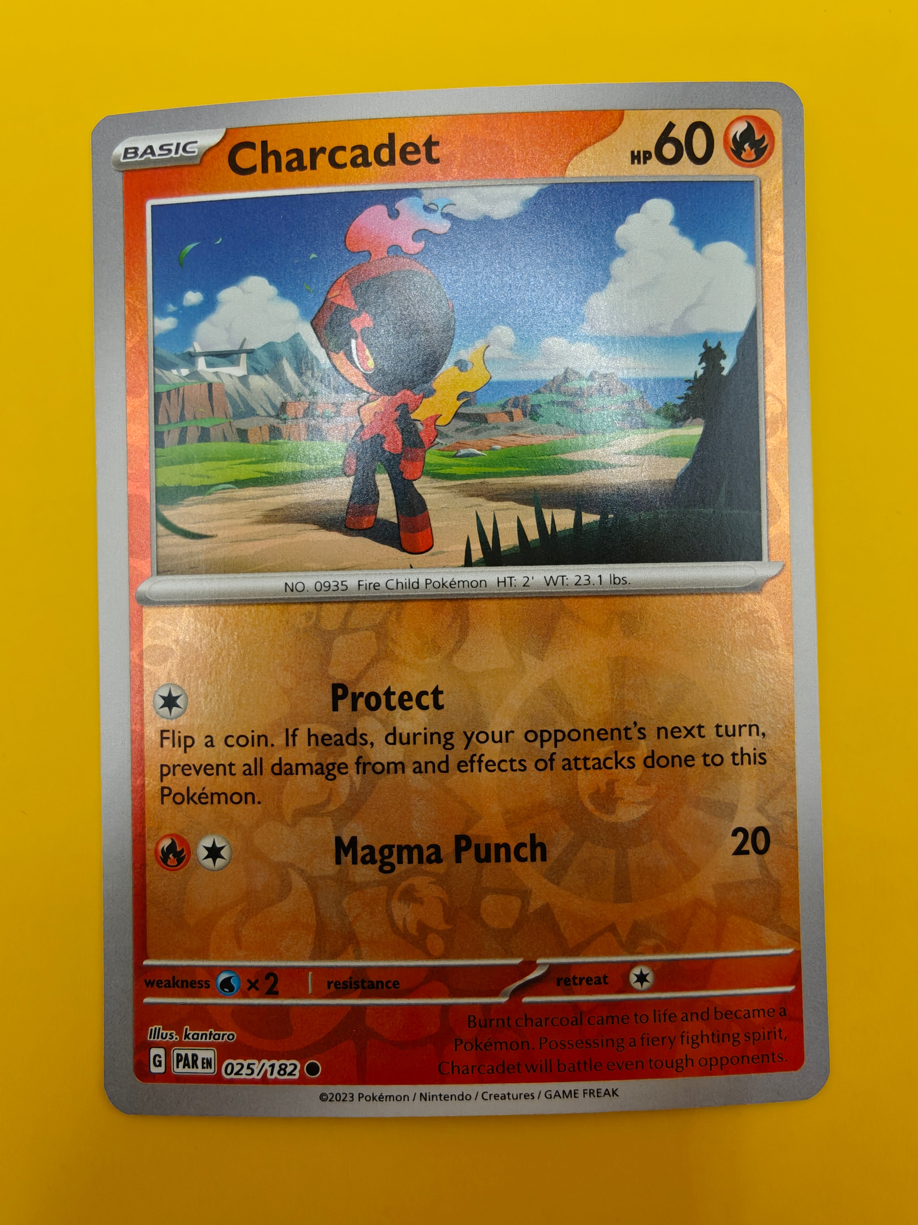Charcadet Reverse Holo - Paradox Rift