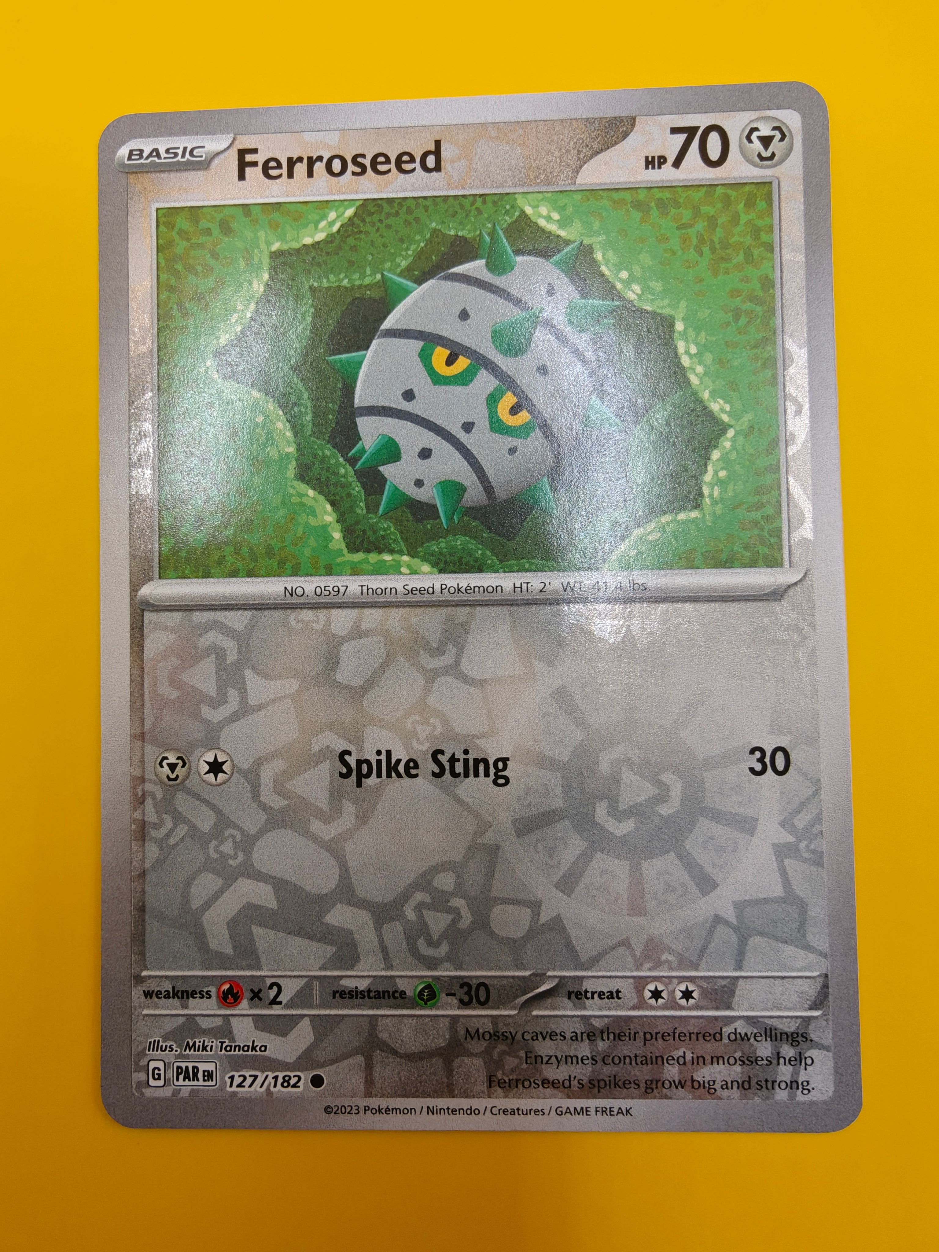 Ferroseed Reverse Holo - Paradox Rift