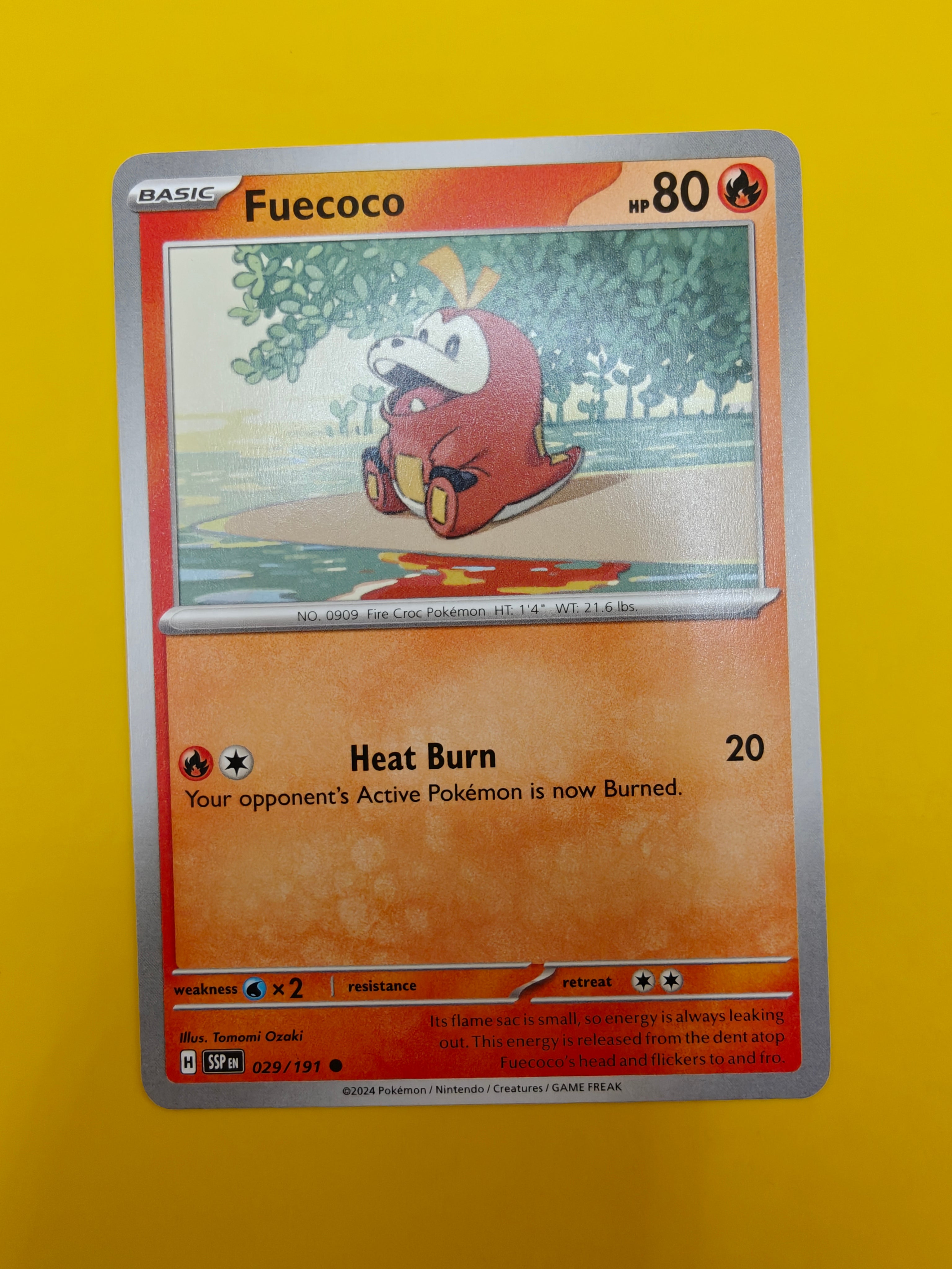 Fuecoco - Surging Sparks