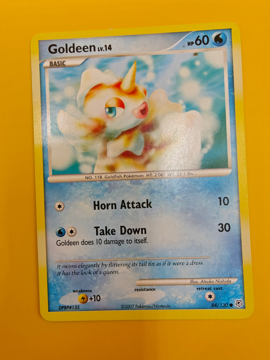 Goldeen Lv.14 - Diamond & Pearl Base Set