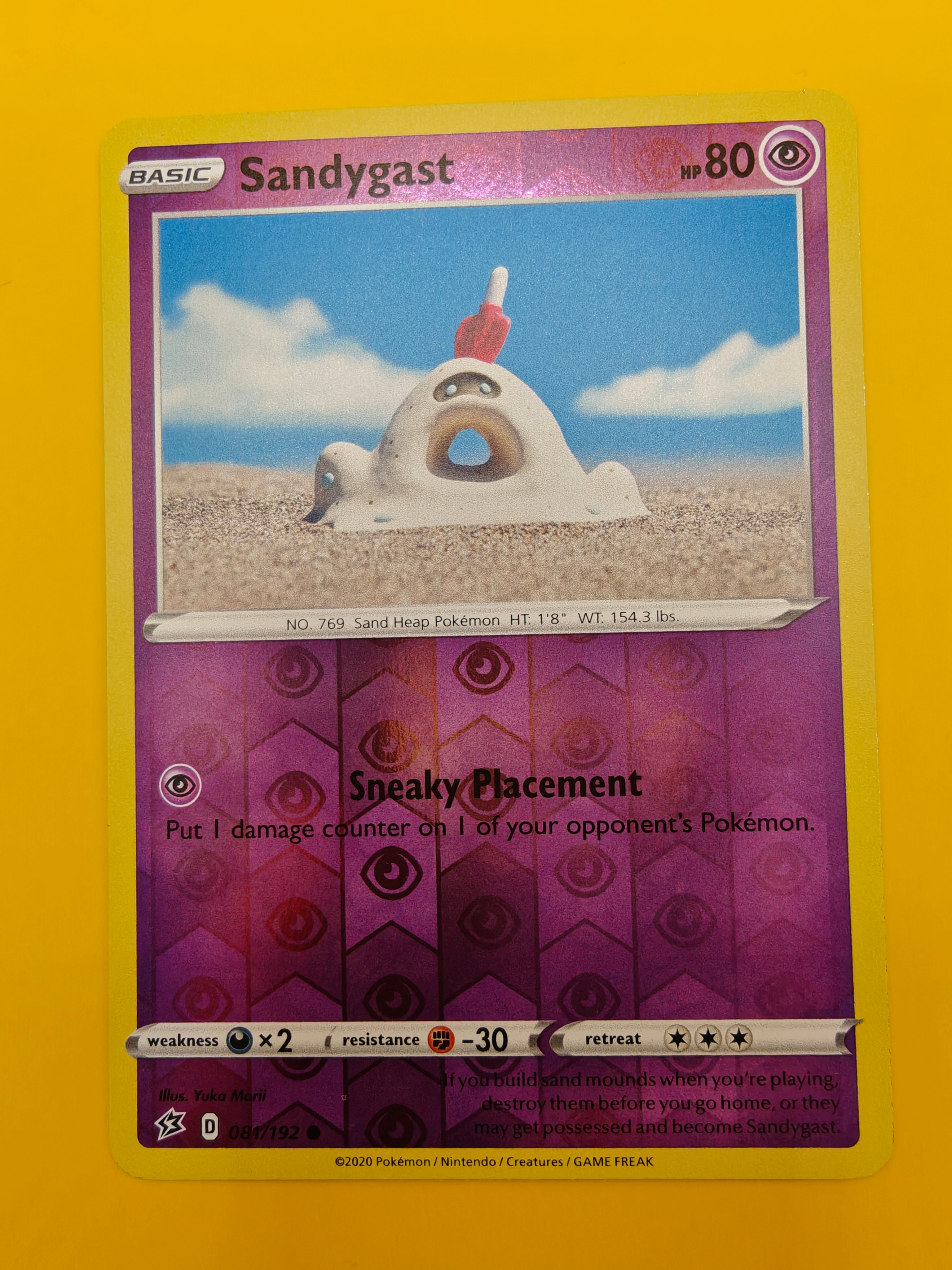 Sandygast Reverse Holo - Rebel Clash