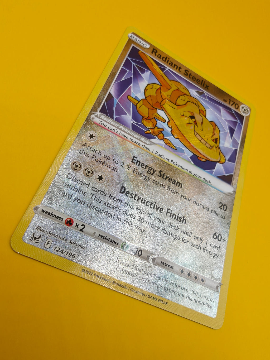 Radiant Steelix - Lost Origin