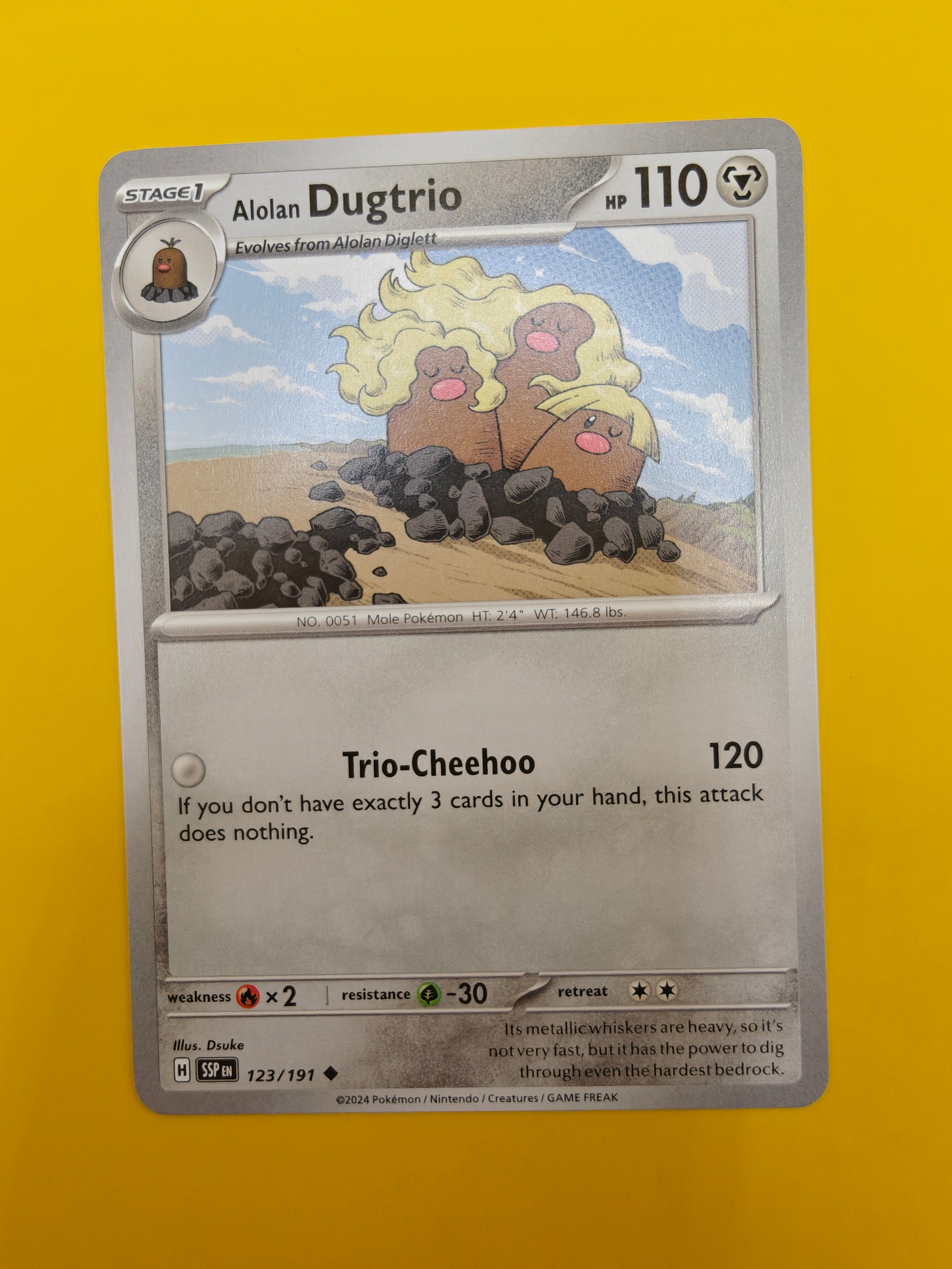 Alolan Dugtrio - Surging Sparks