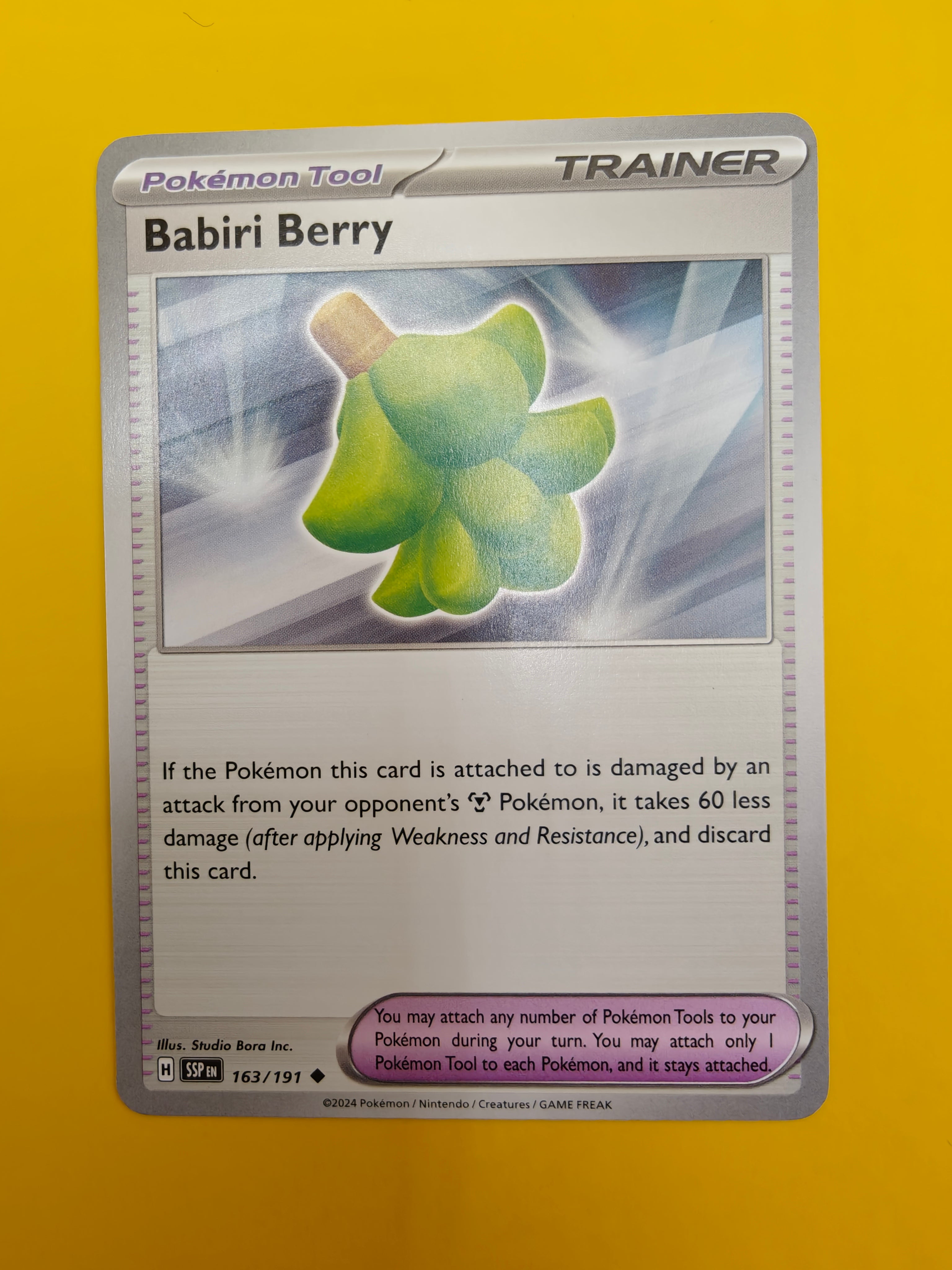 Babiri Berry - Surging Sparks