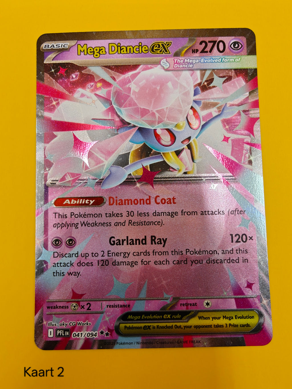 Mega Diancie ex - Phantasmal Flames