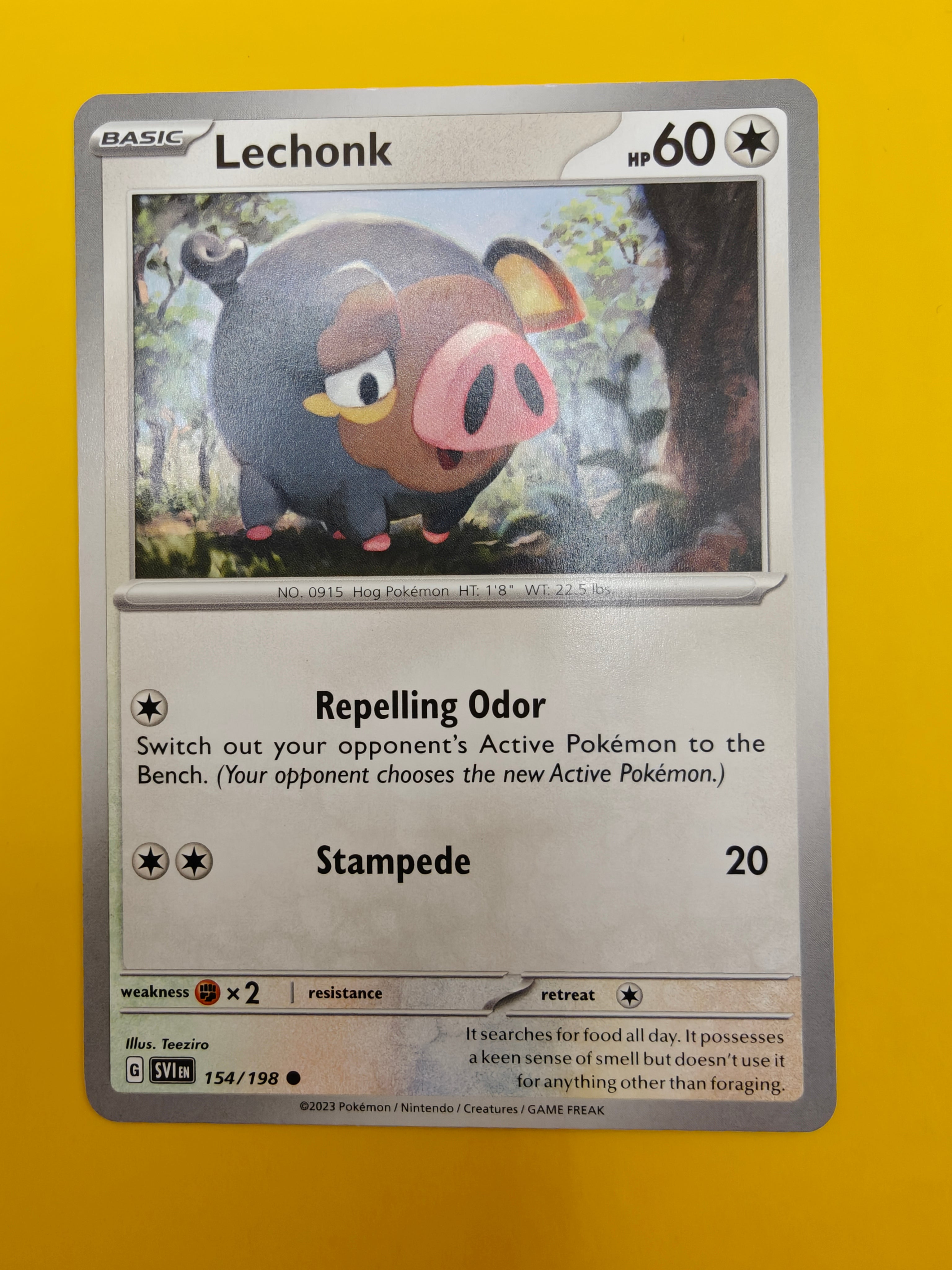 Lechonk - Scarlet & Violet Base Set