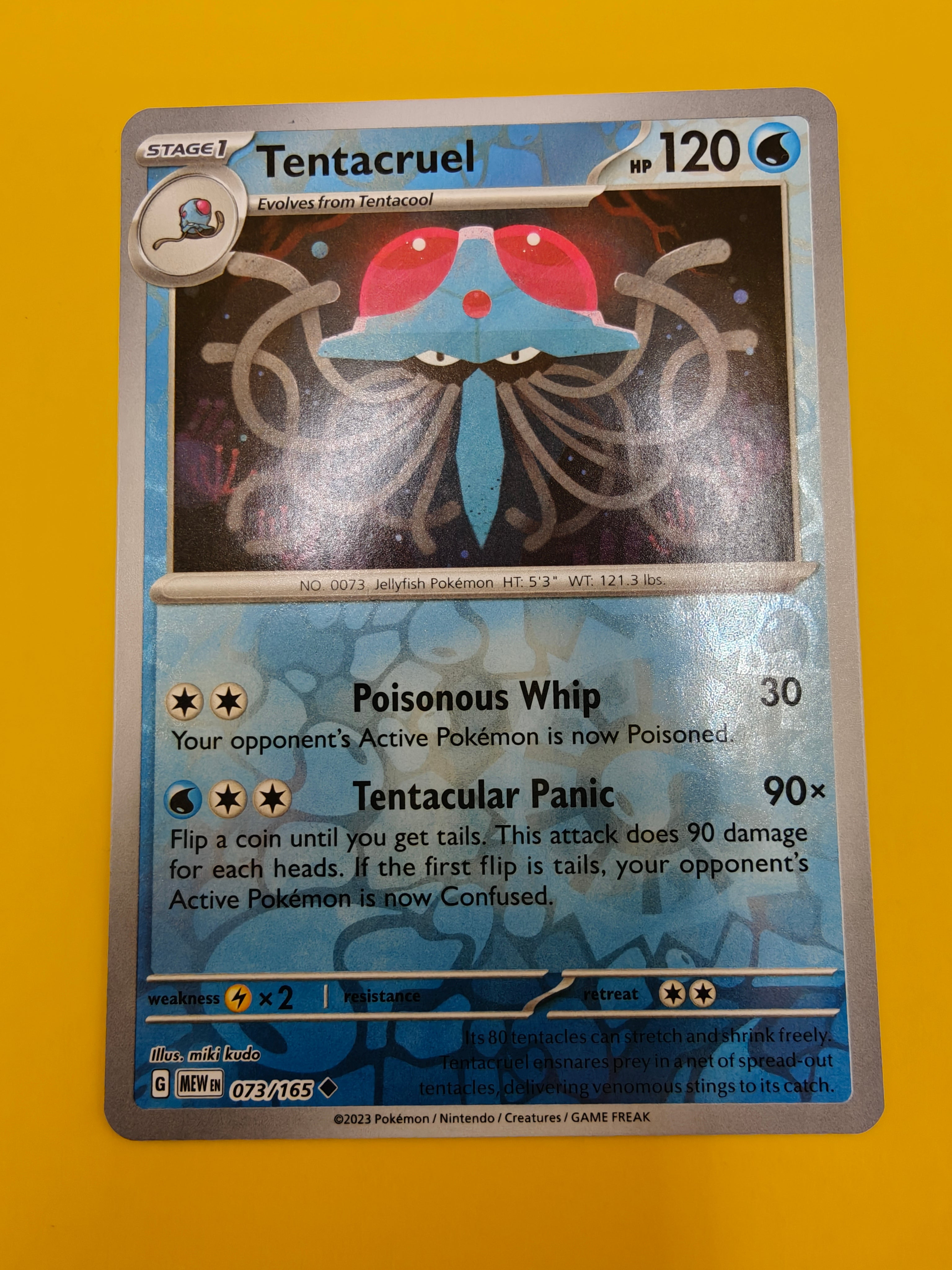 Tentacruel Reverse Holo - Mew 151