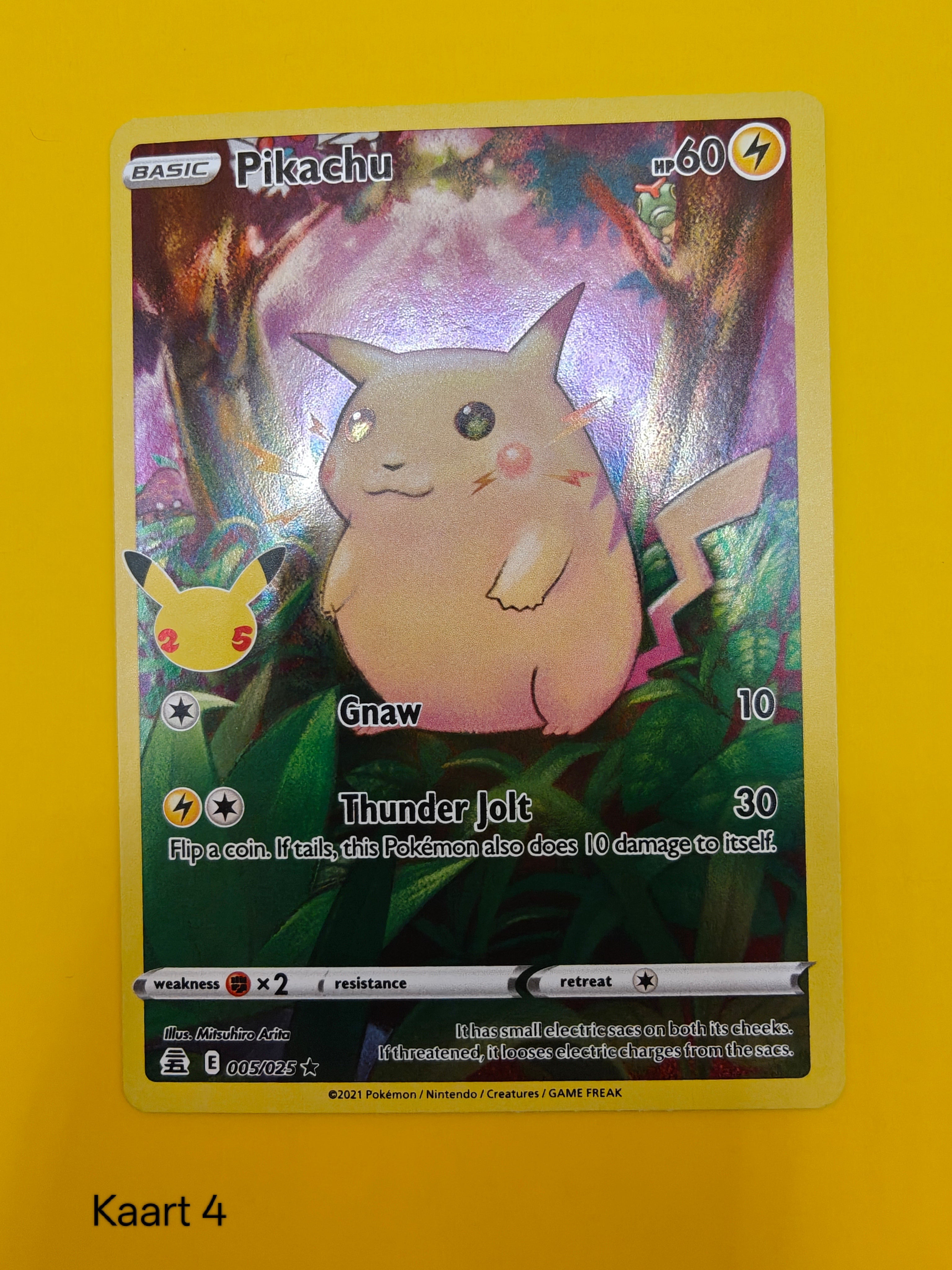 Pikachu Full Art - Celebrations