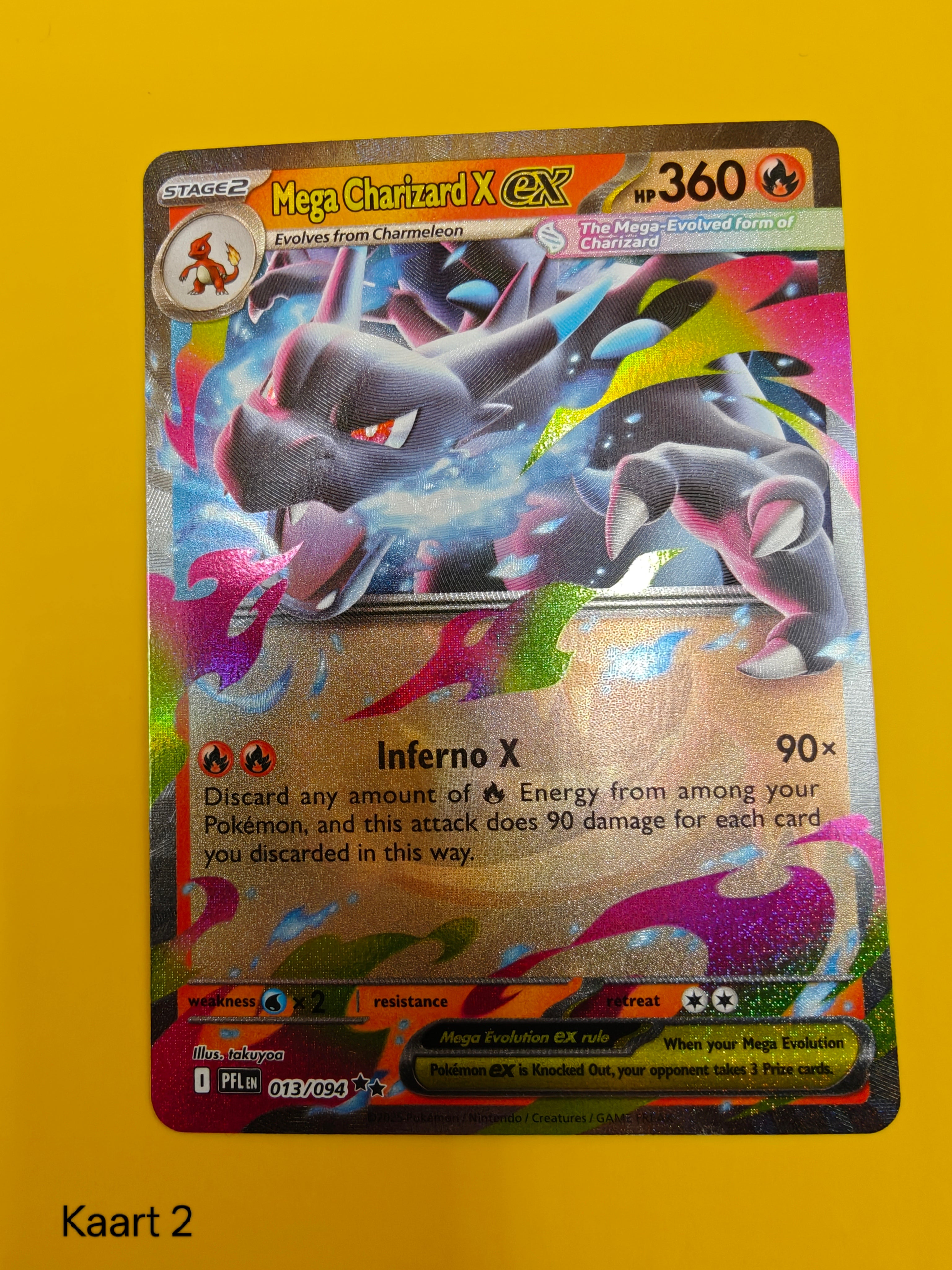 Mega Charizard X ex - Phantasmal Flames