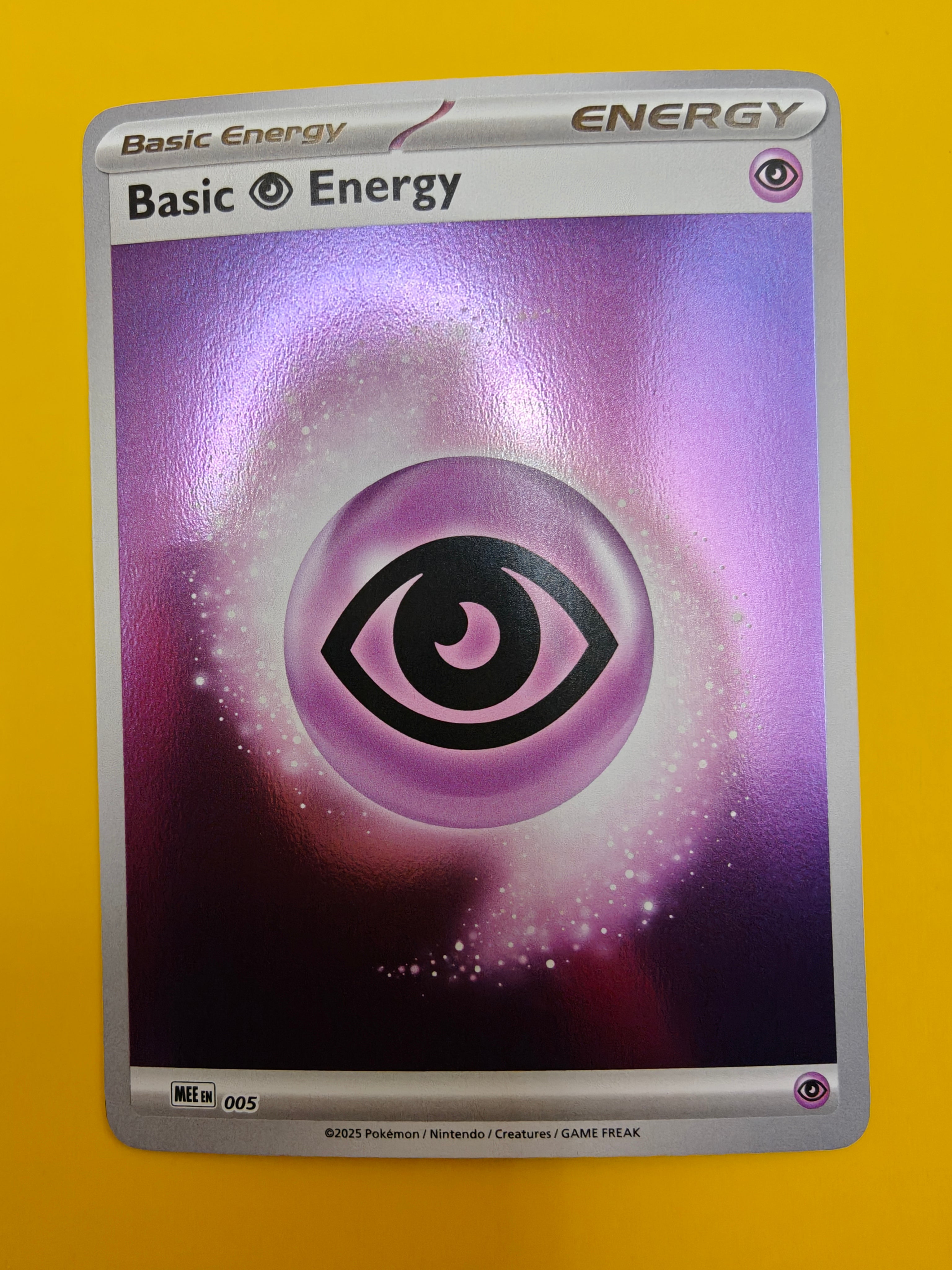 Psychic Energy Reverse Holo - Mega Evolution