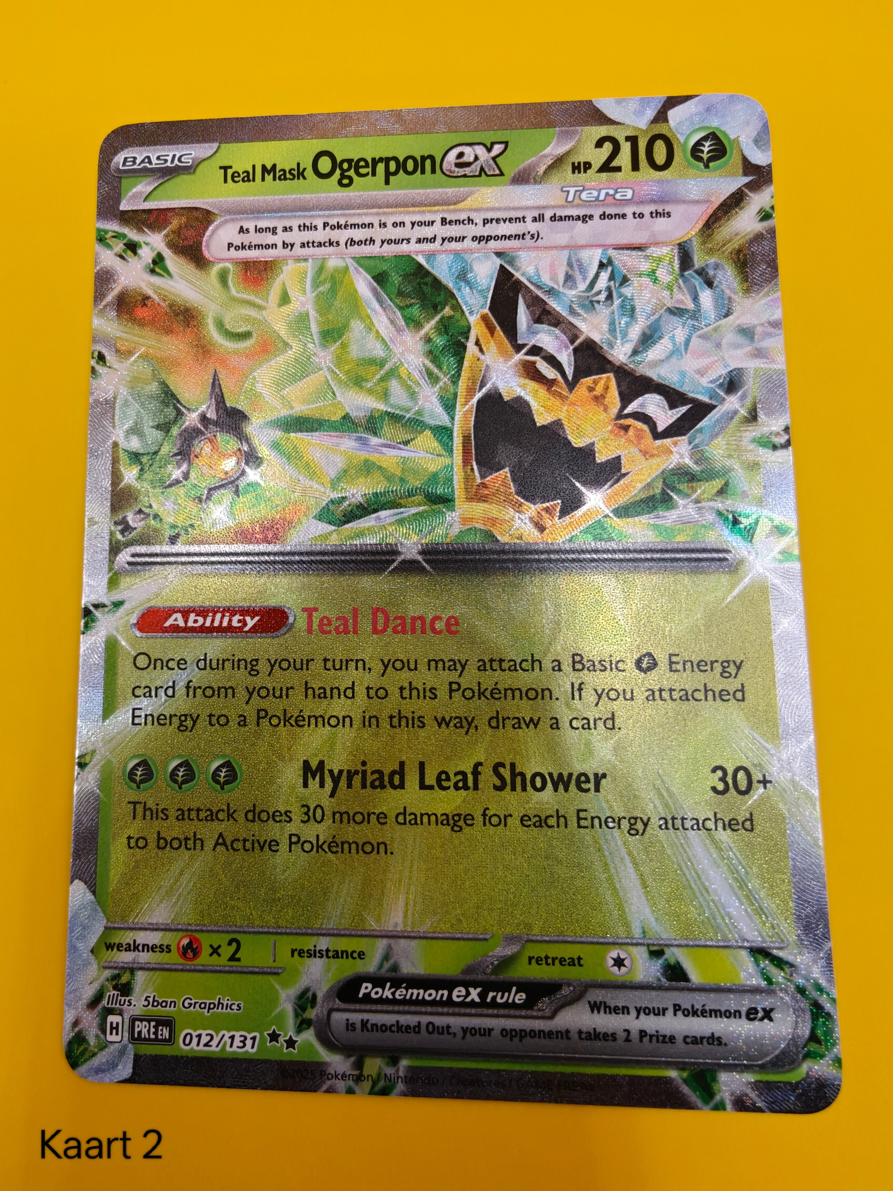 Teal Mask Ogerpon ex - Prismatic Evolutions