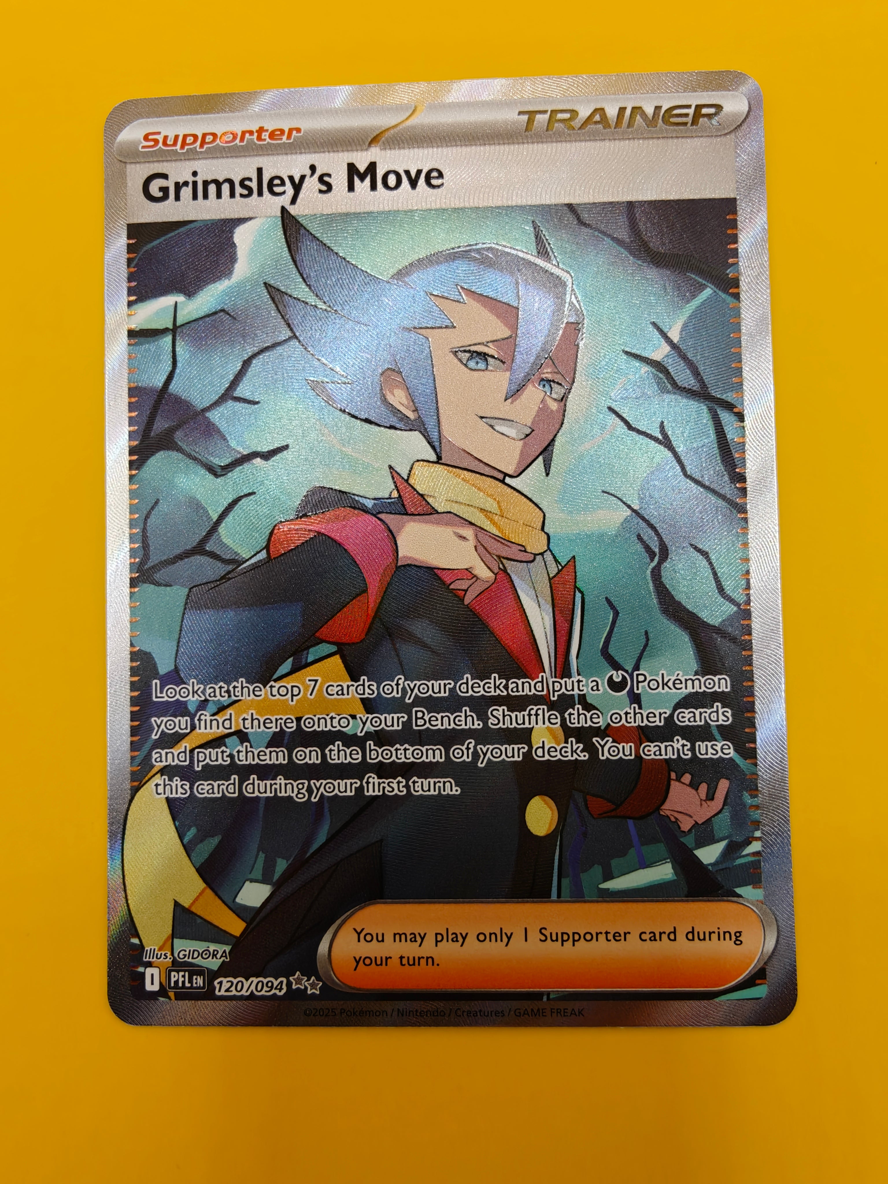 Grimsley's Move Full Art - Phantasmal Flames