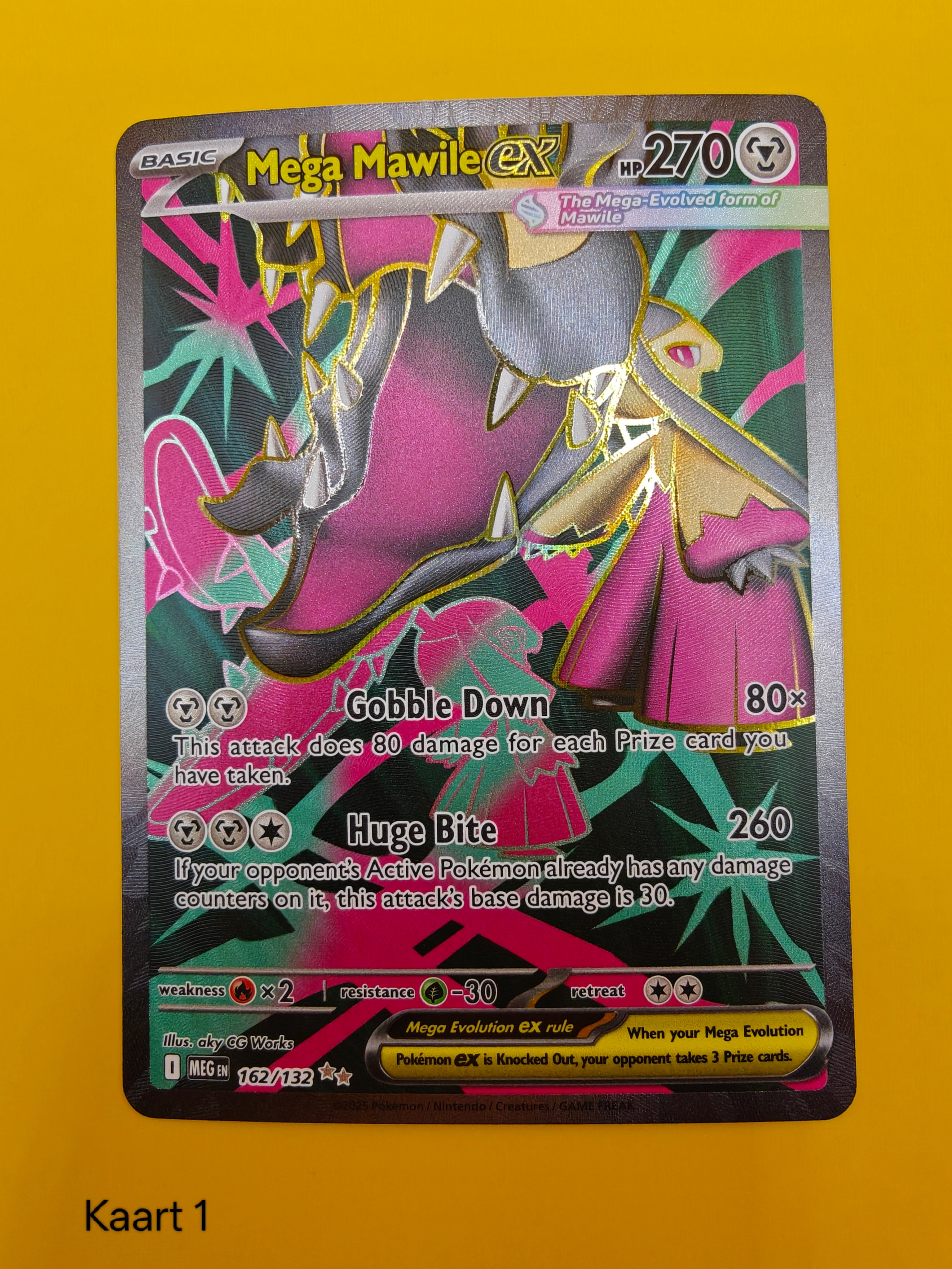 Mega Mawile ex Full Art - Mega Evolution Base Set