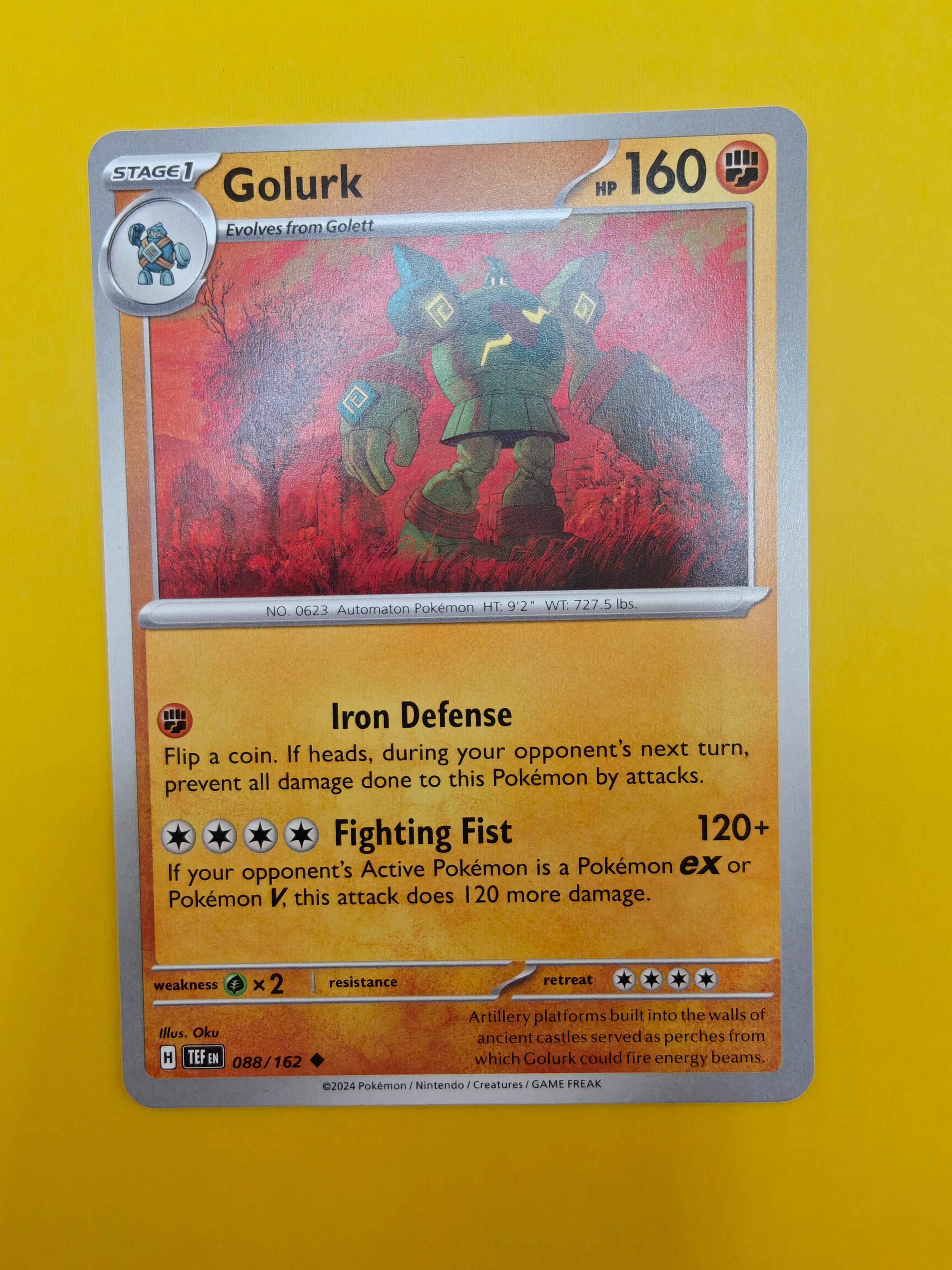 Golurk - Temporal Forces