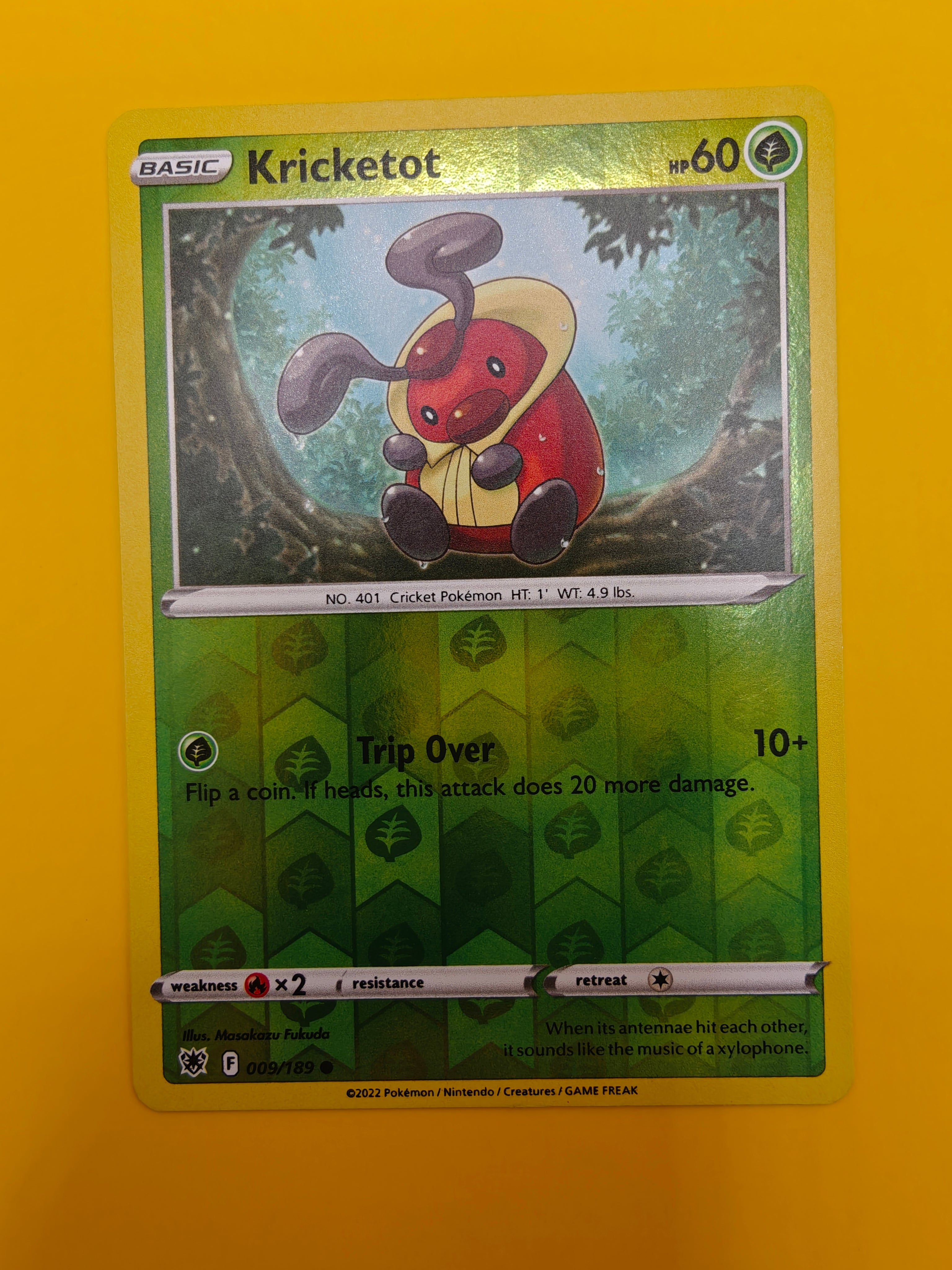 Kricketot Reverse Holo - Astral Radiance