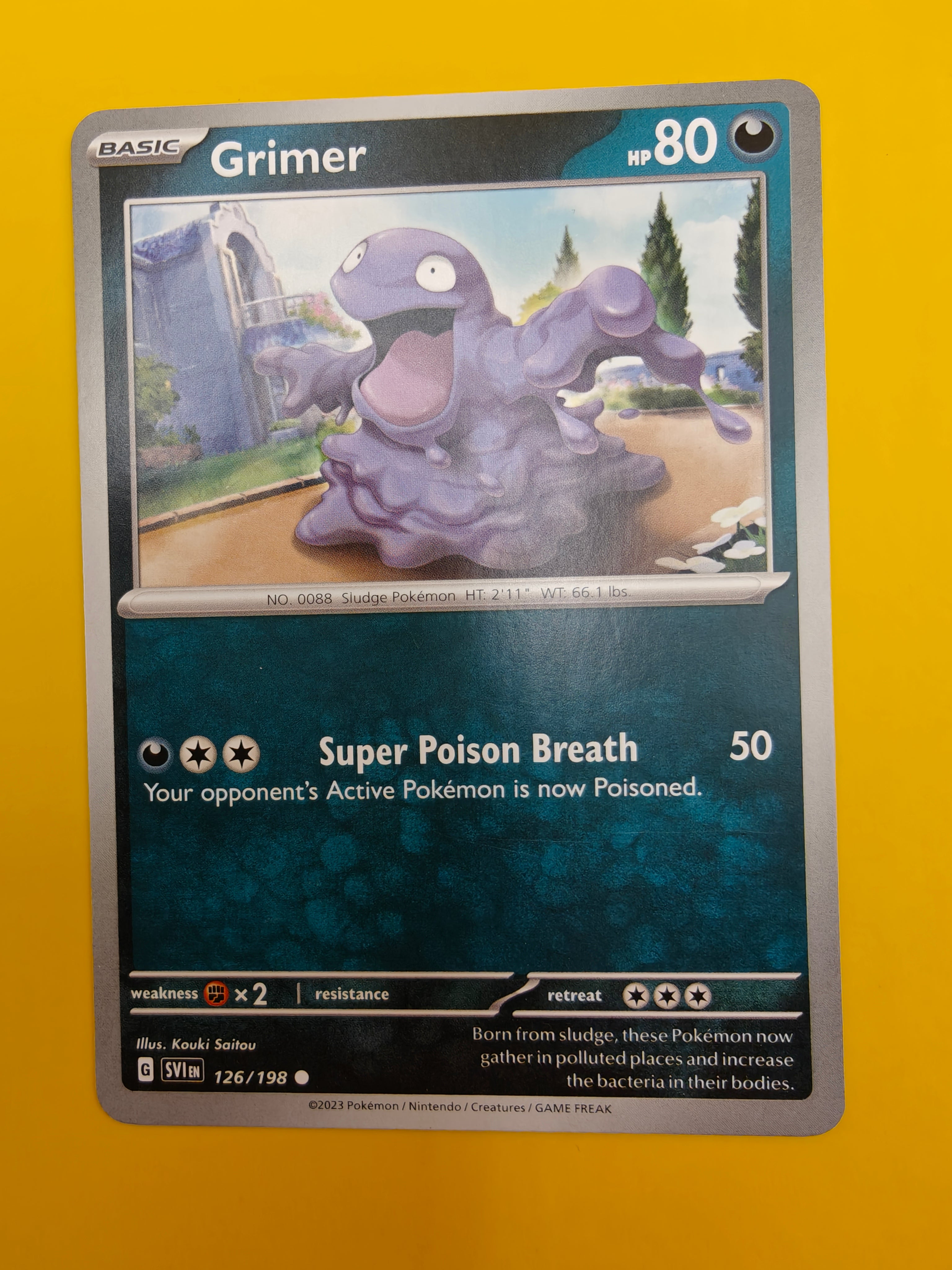 Grimer - Scarlet & Violet Base Set
