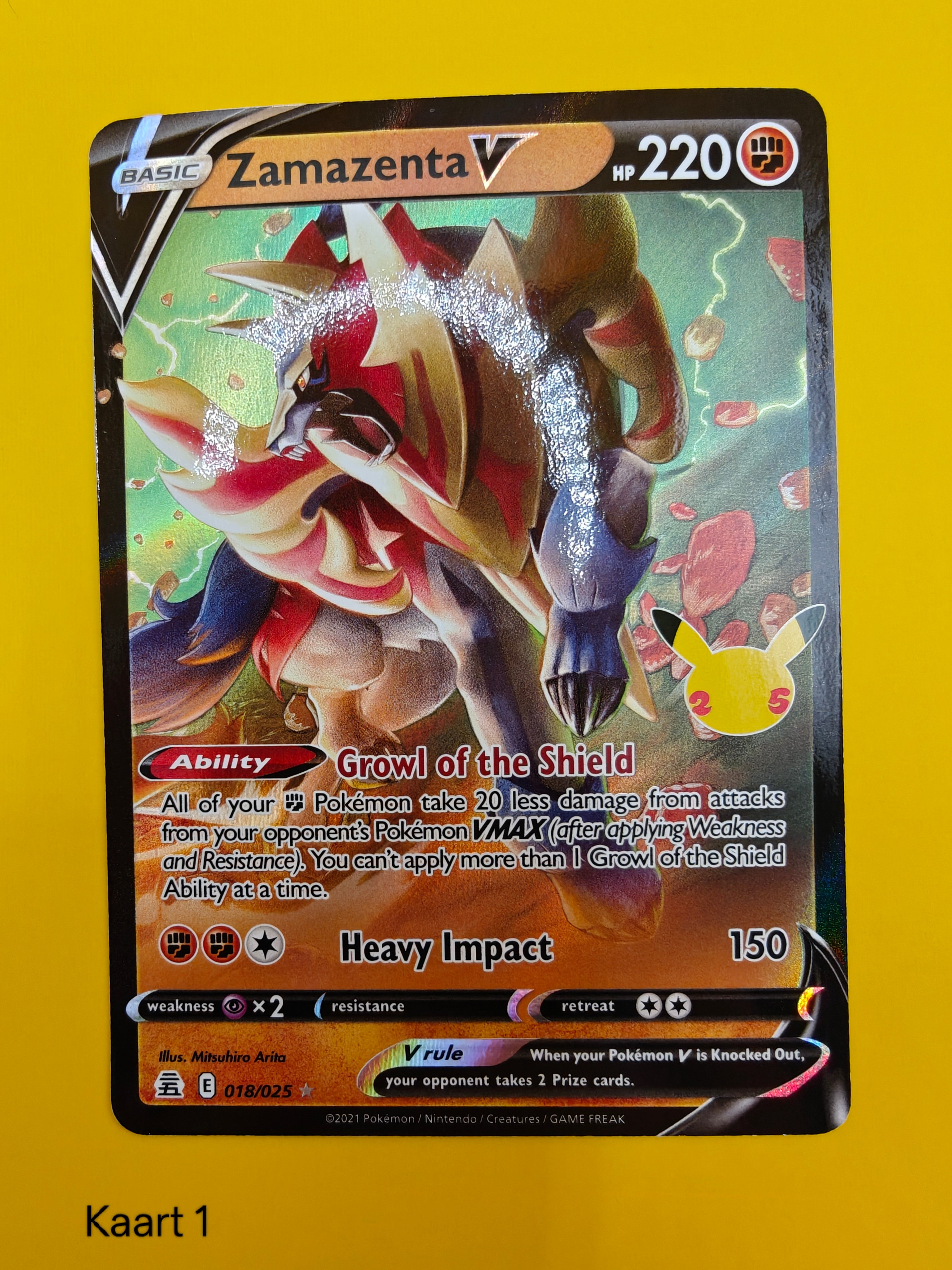 Zamazenta V - Celebrations
