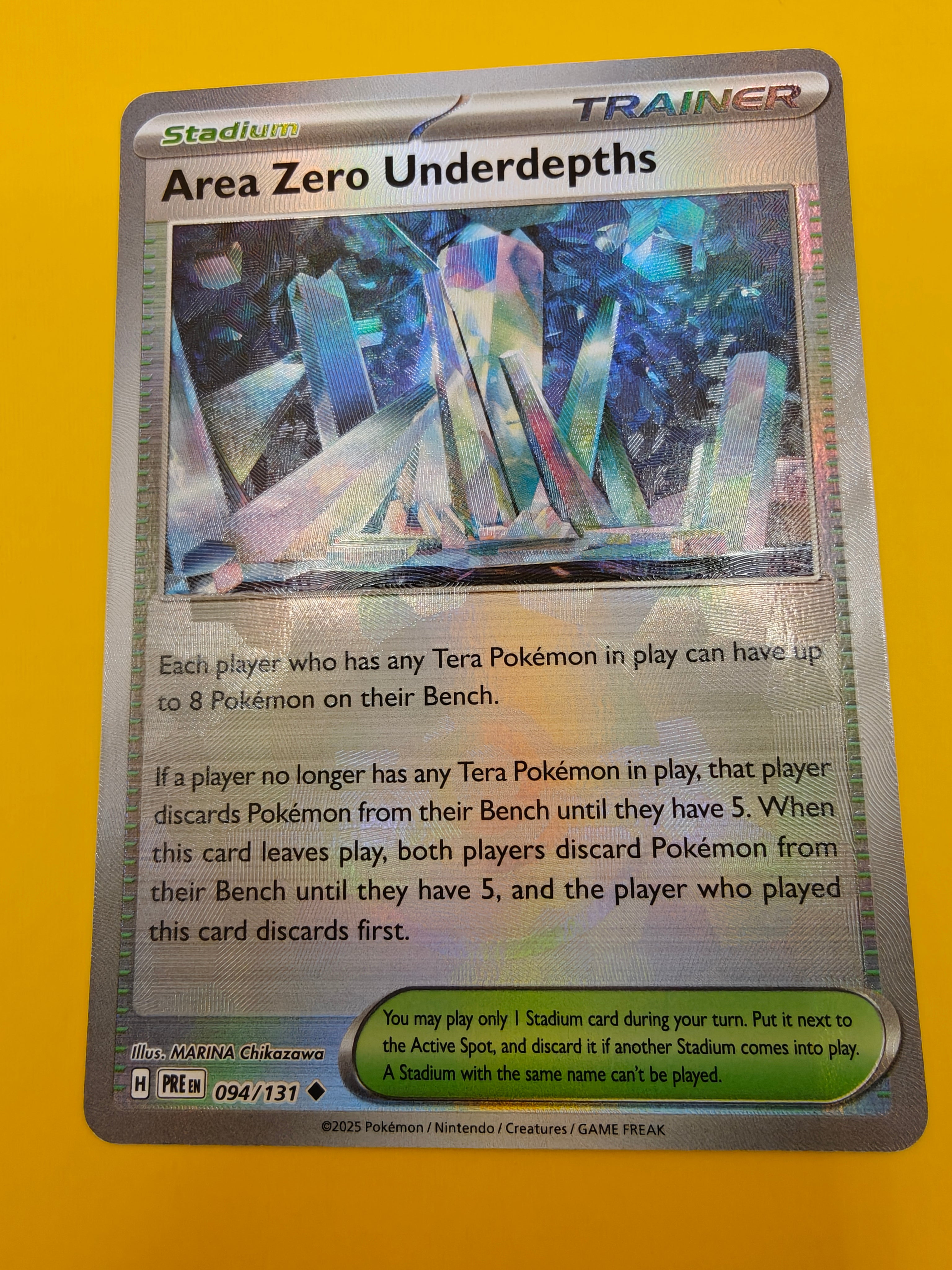Area Zero Underdepths Poké Ball - Prismatic Evolutions