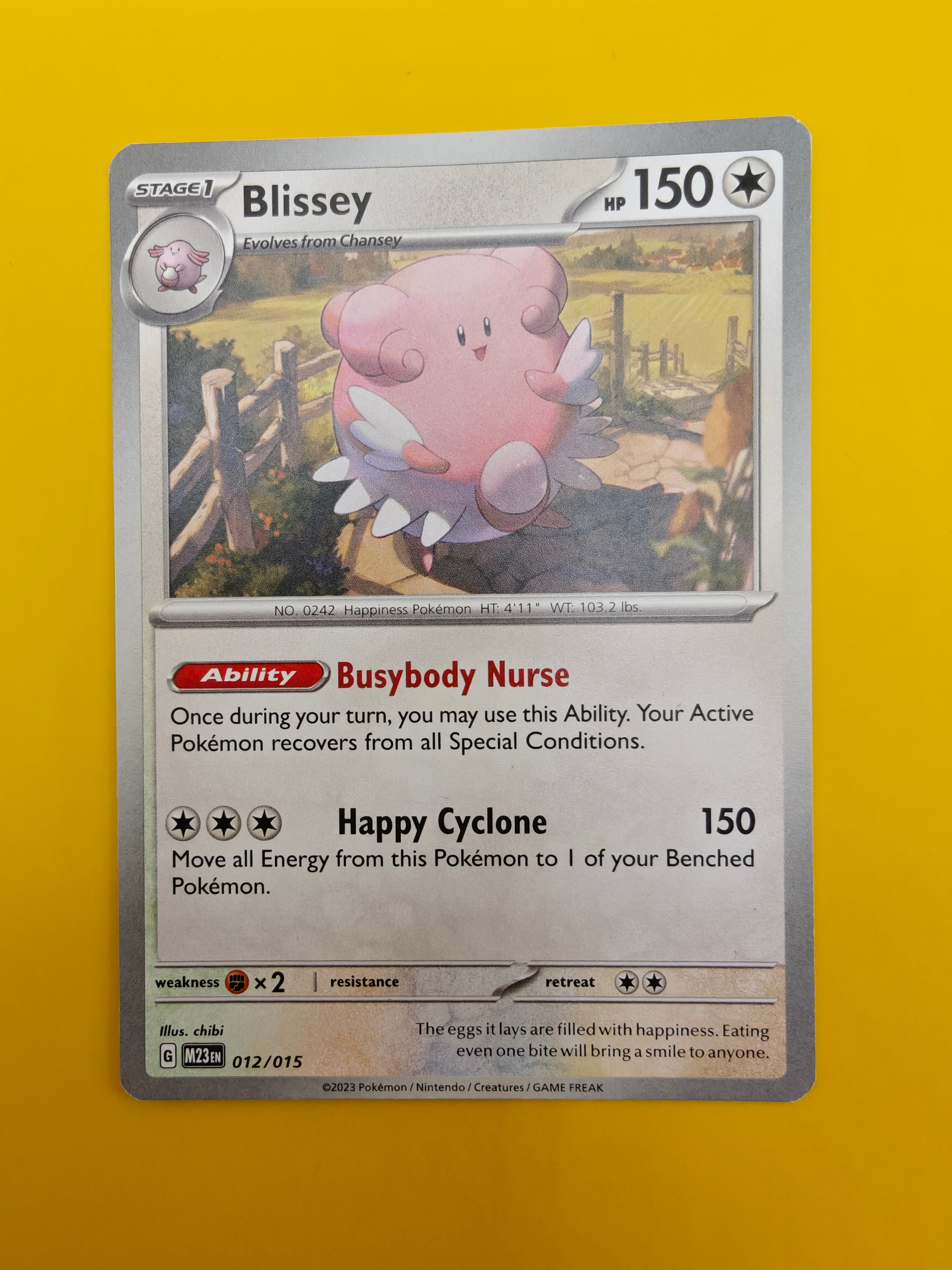 Blissey - McDonalds 2023