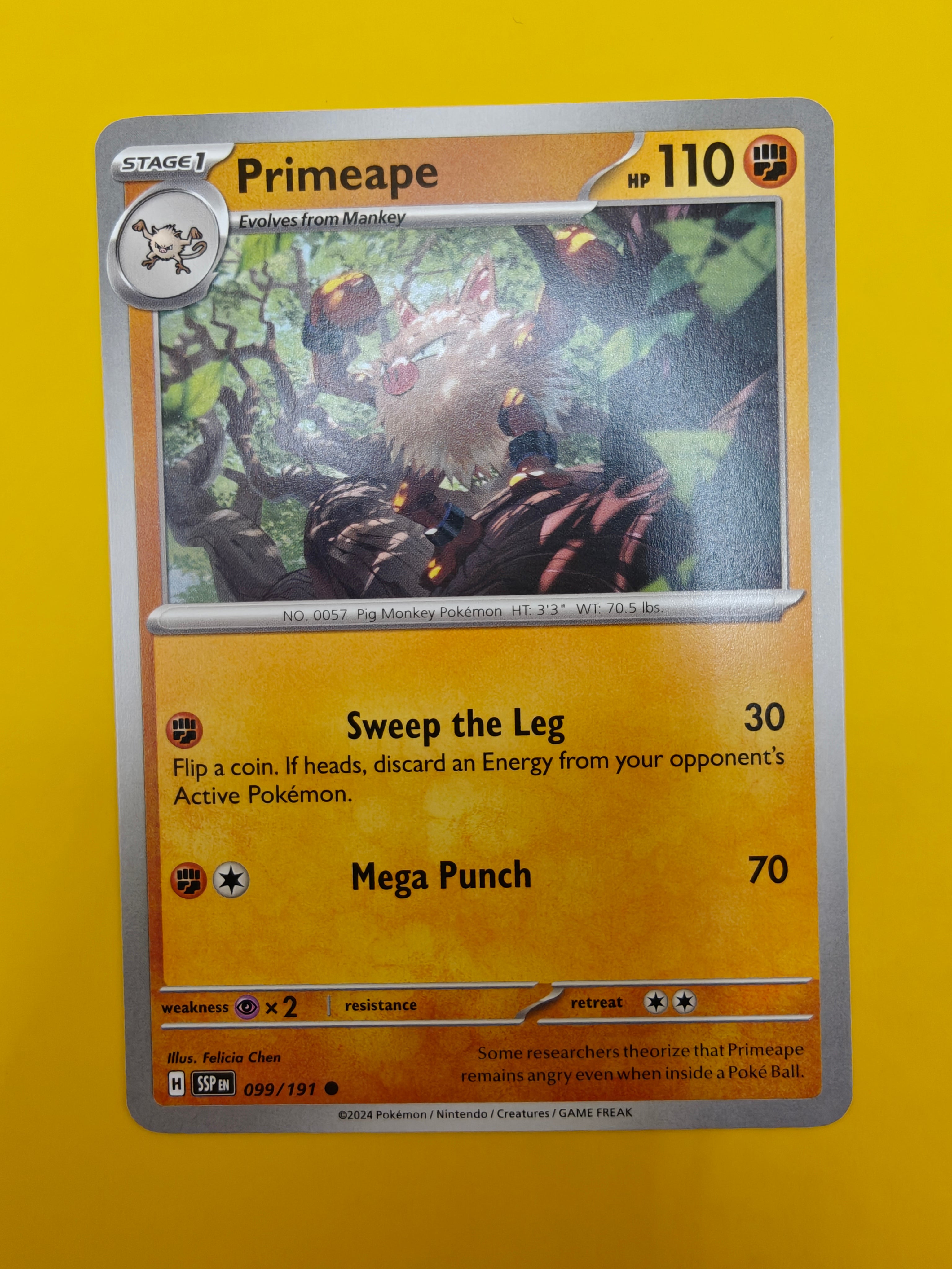 Primeape - Surging Sparks