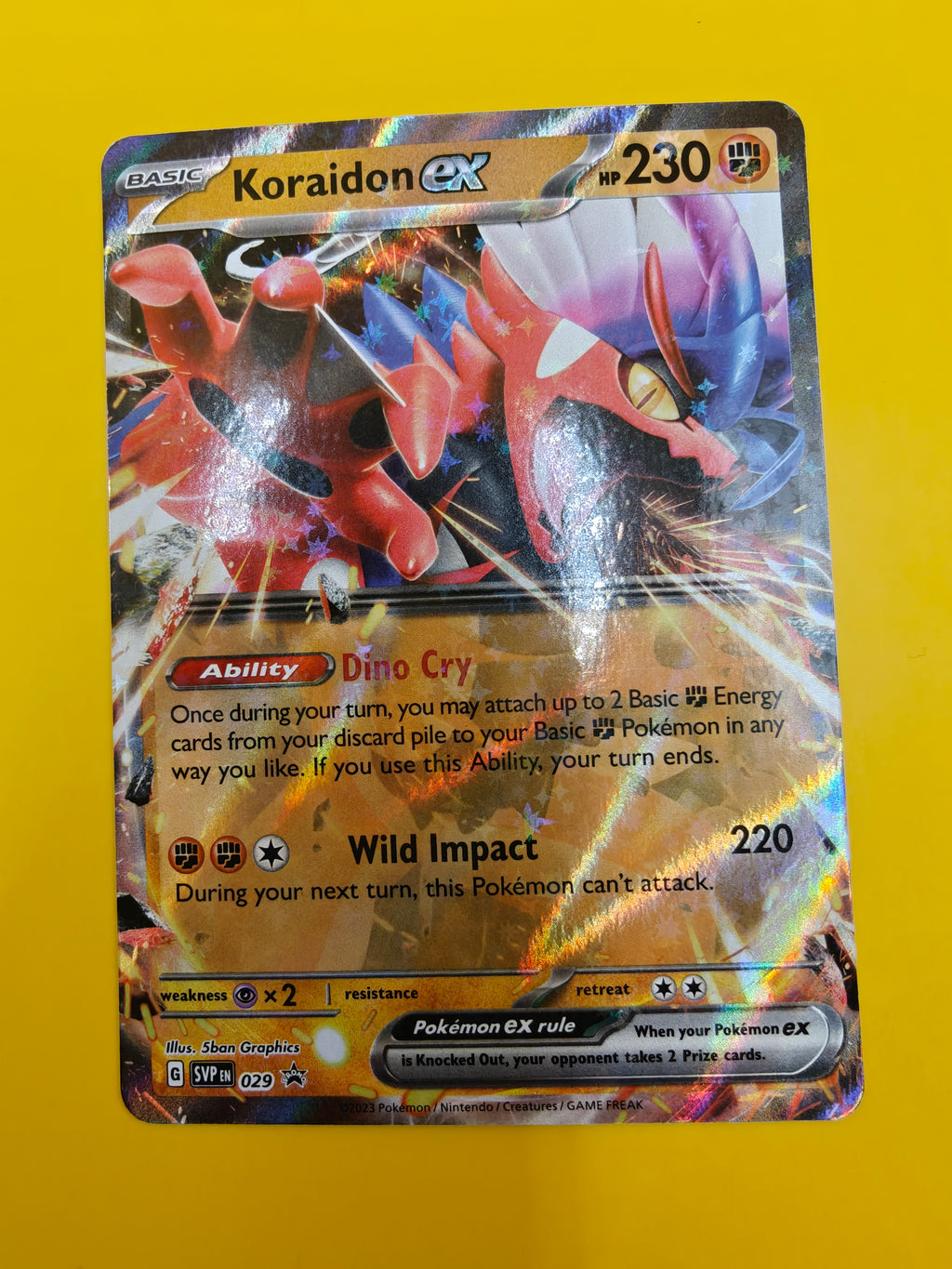 Koraidon ex - SVP029