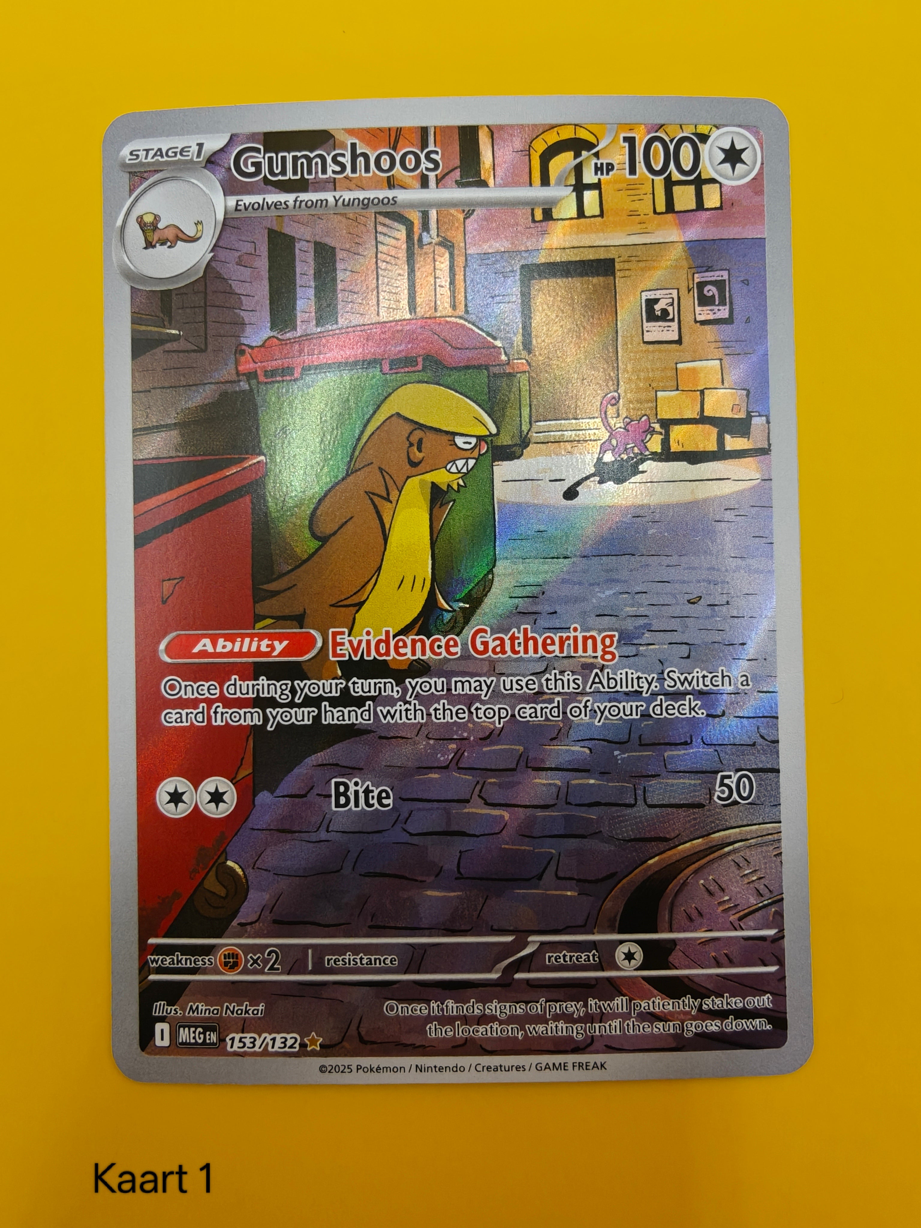Gumshoos IR - Mega Evolution Base Set