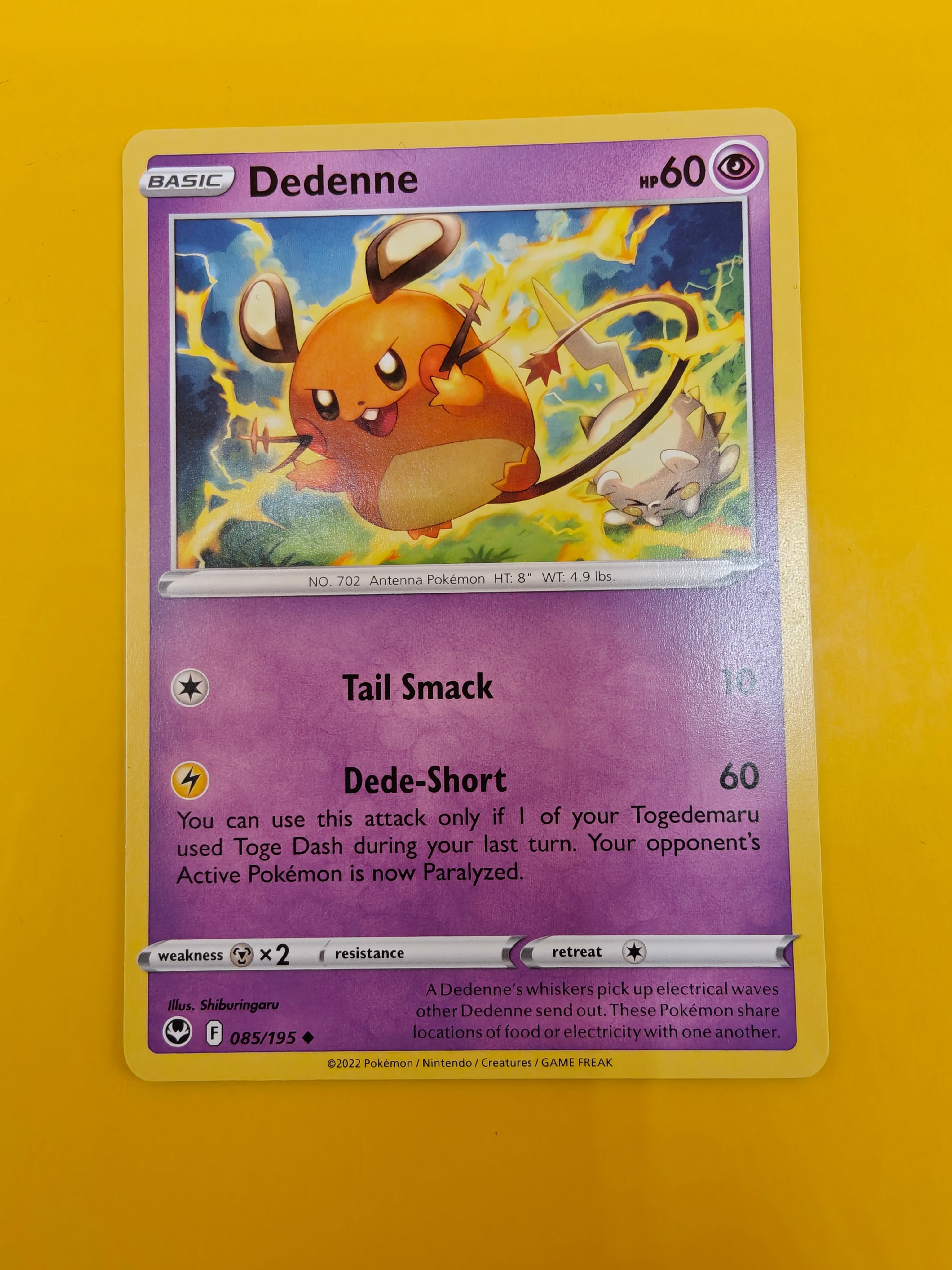 Dedenne - Silver Tempest
