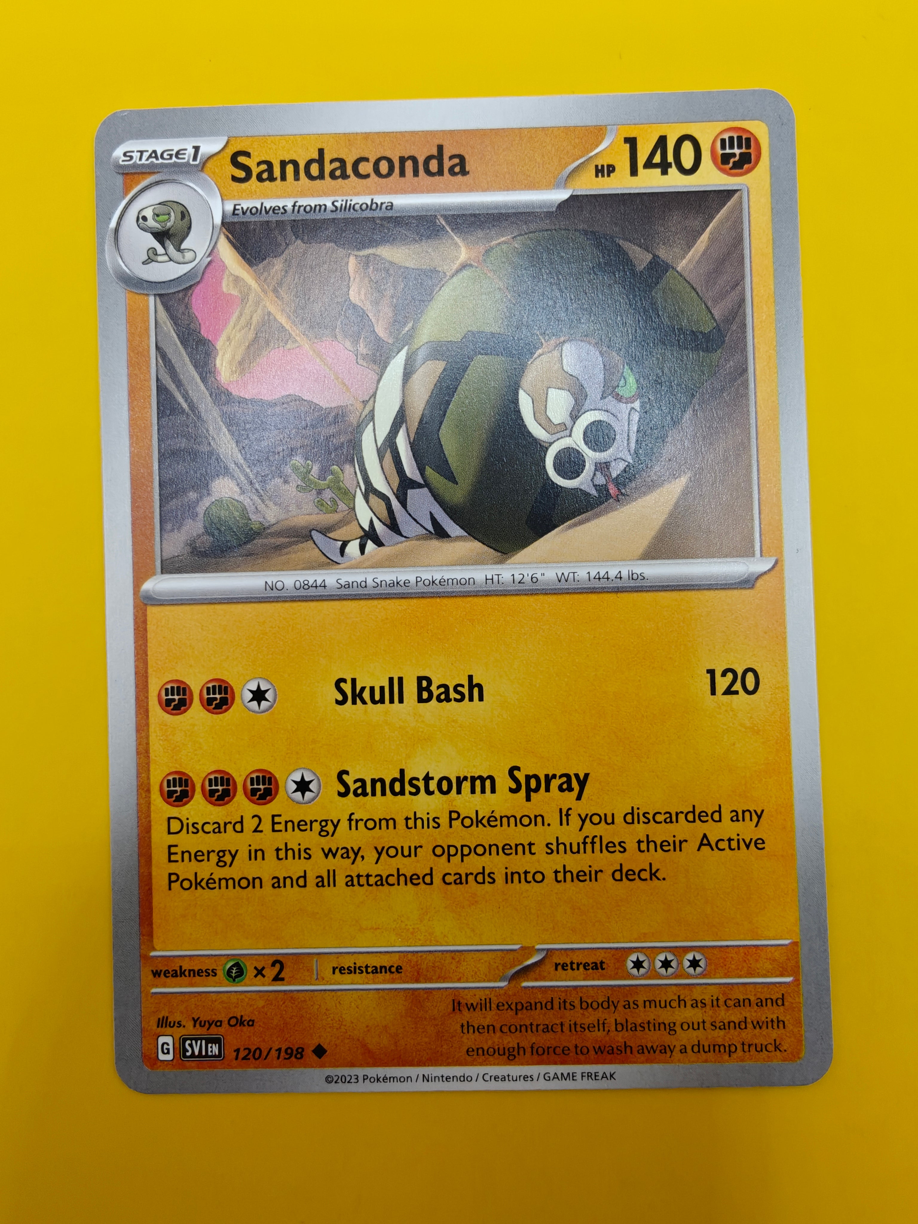 Sandaconda - Scarlet & Violet Base Set