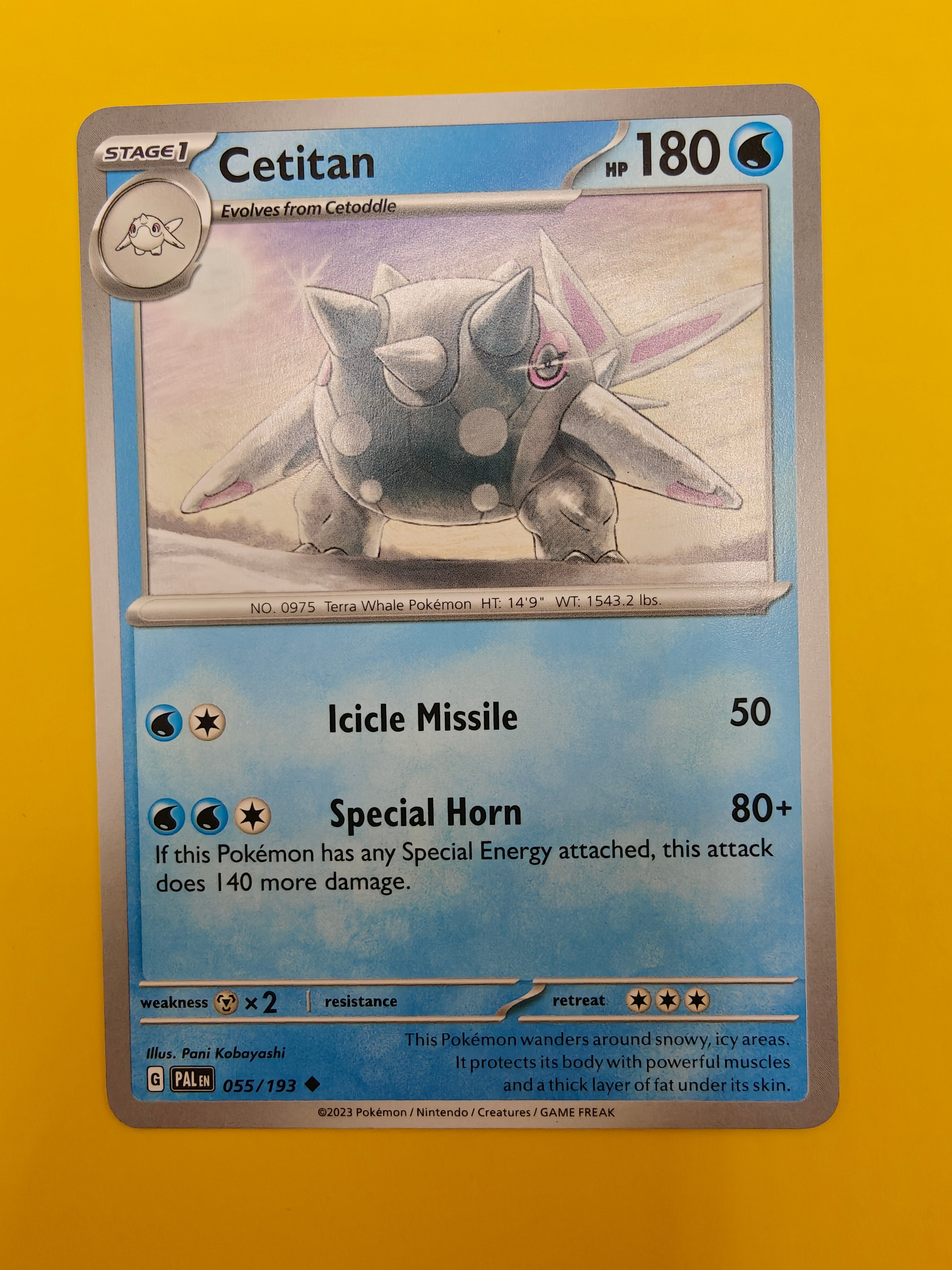 Cetitan - Paldea Evolved
