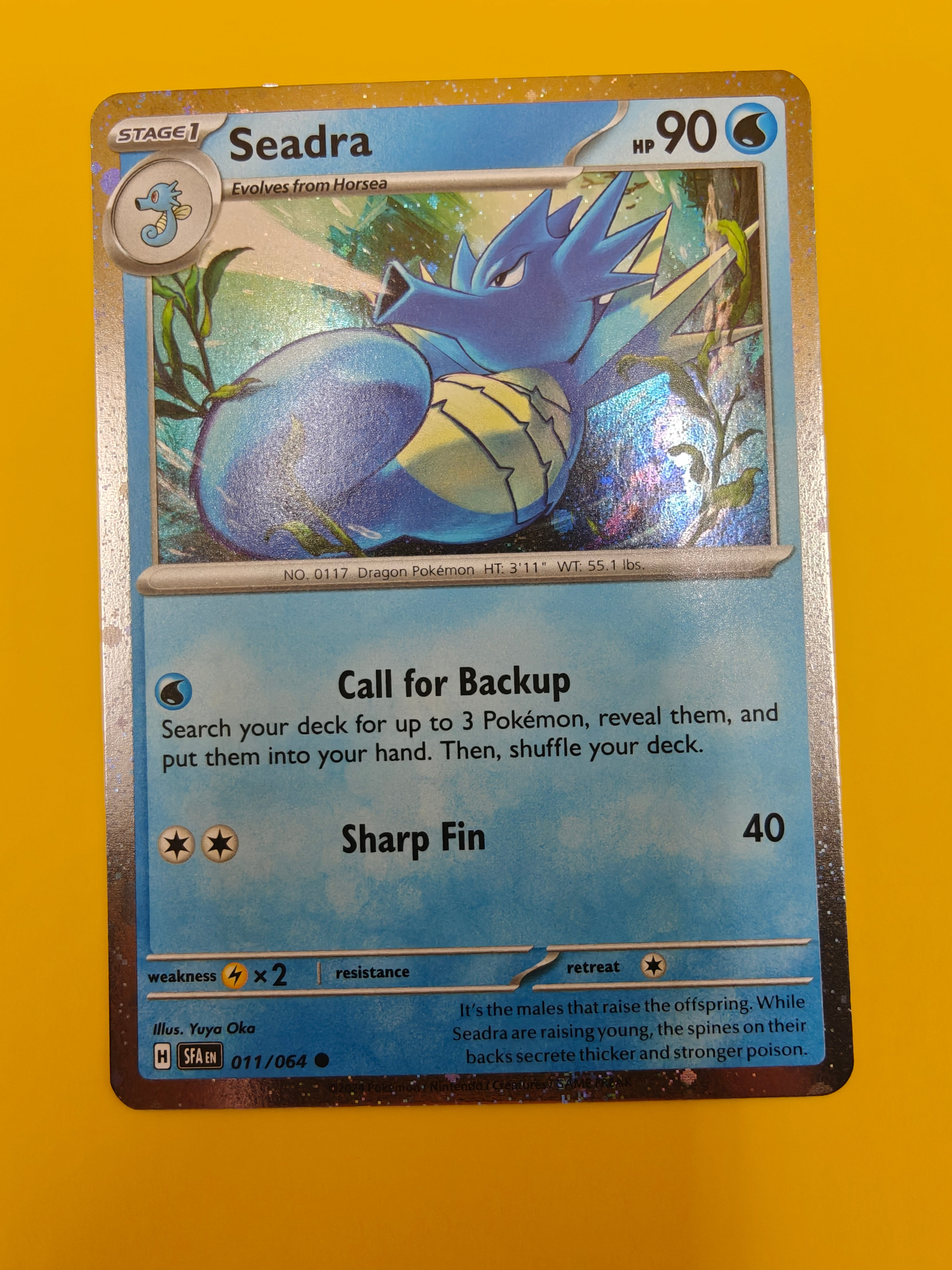 Seadra Cosmic Holo - Shrouded Fable