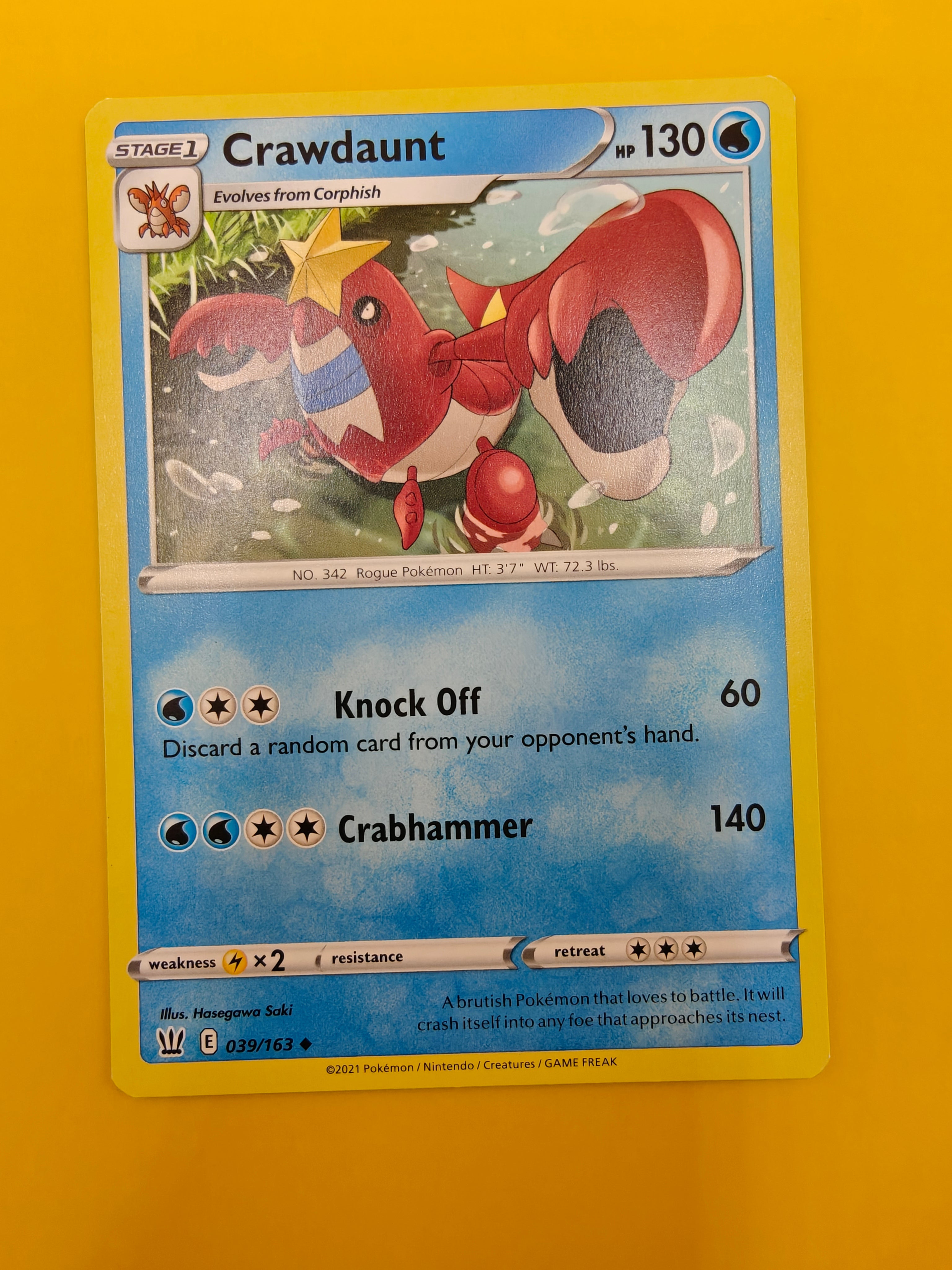 Crawdaunt - Battle Styles