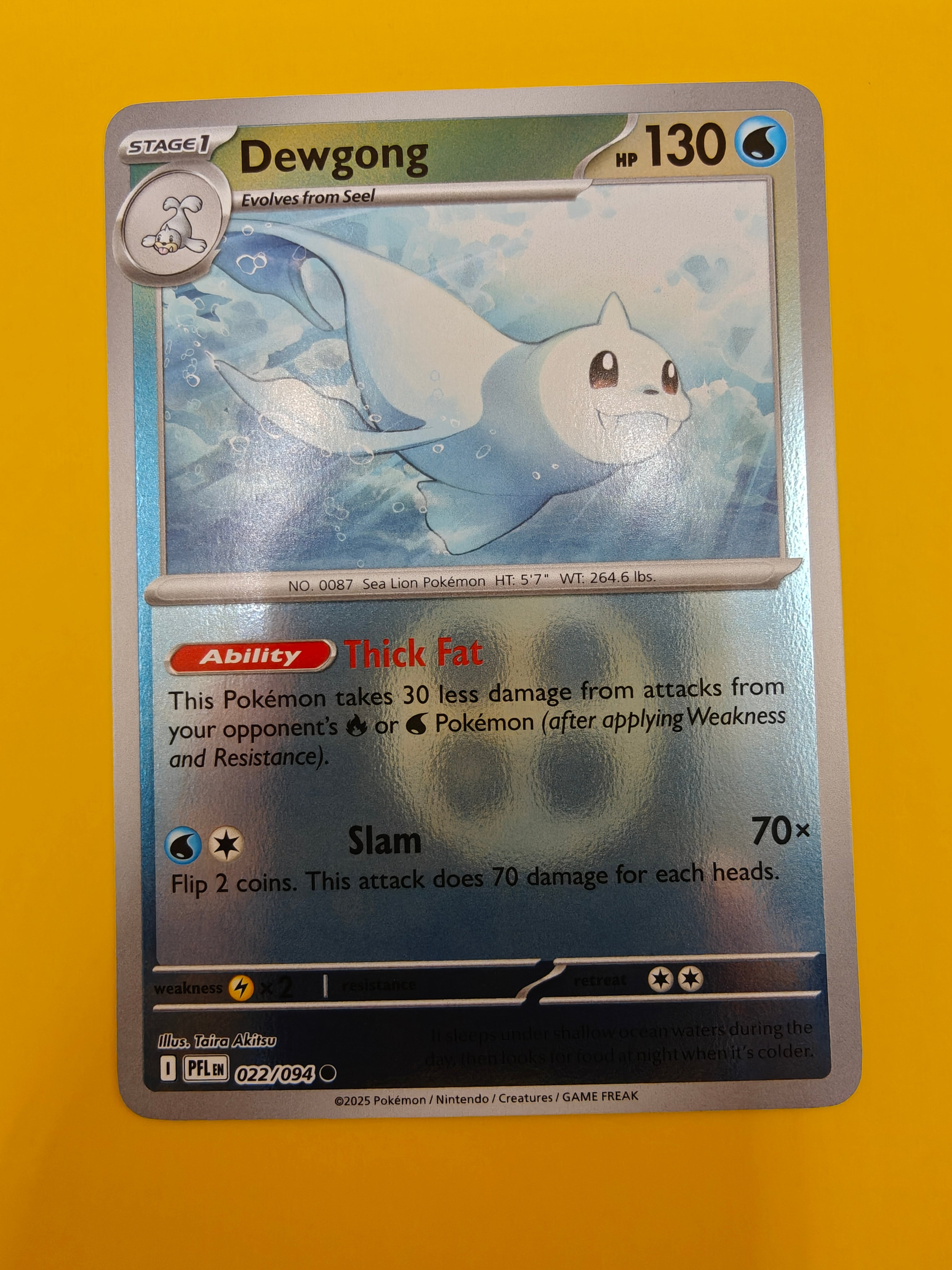 Dewgong Reverse Holo - Phantasmal Flames