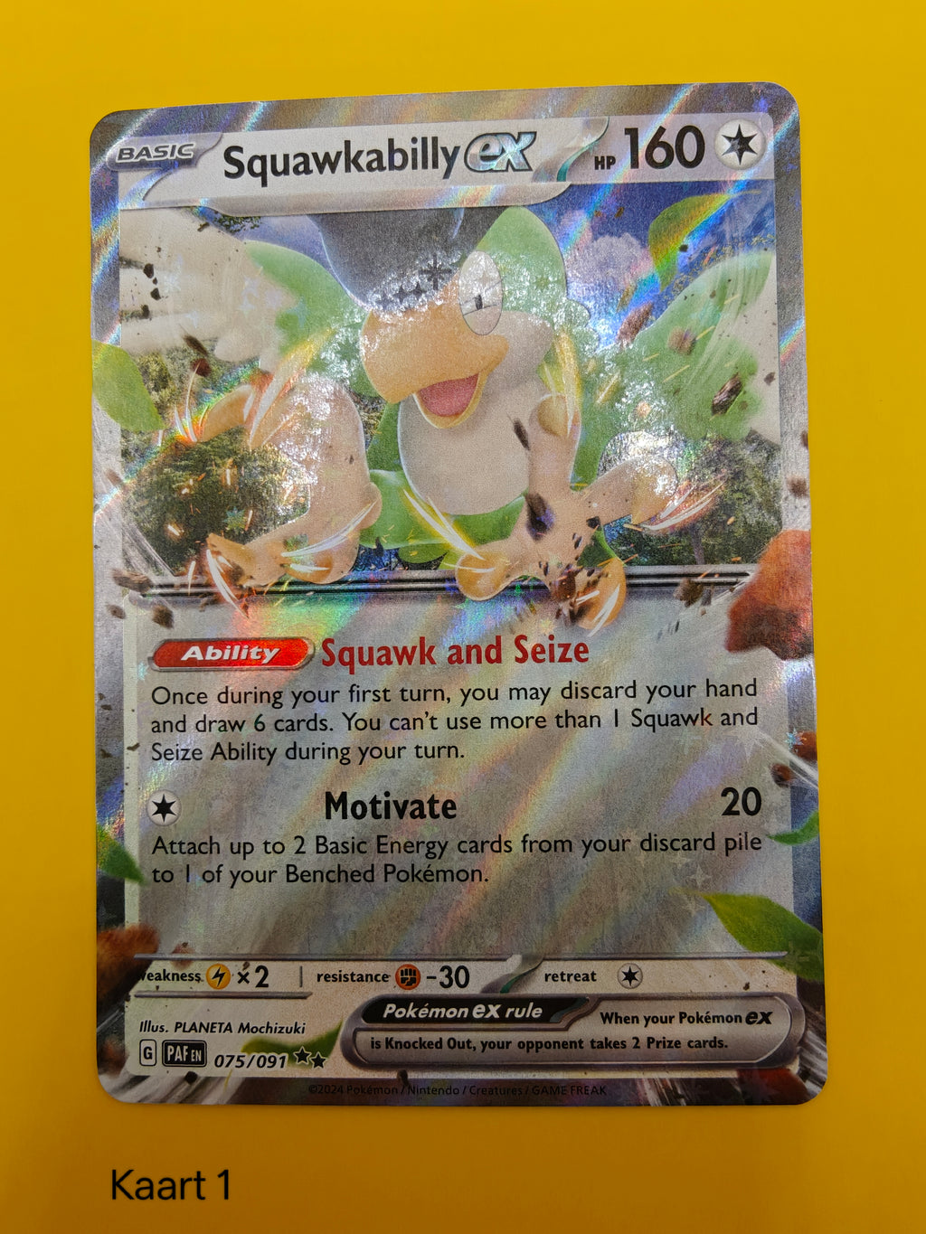 Squawkabilly ex - Paldean Fates