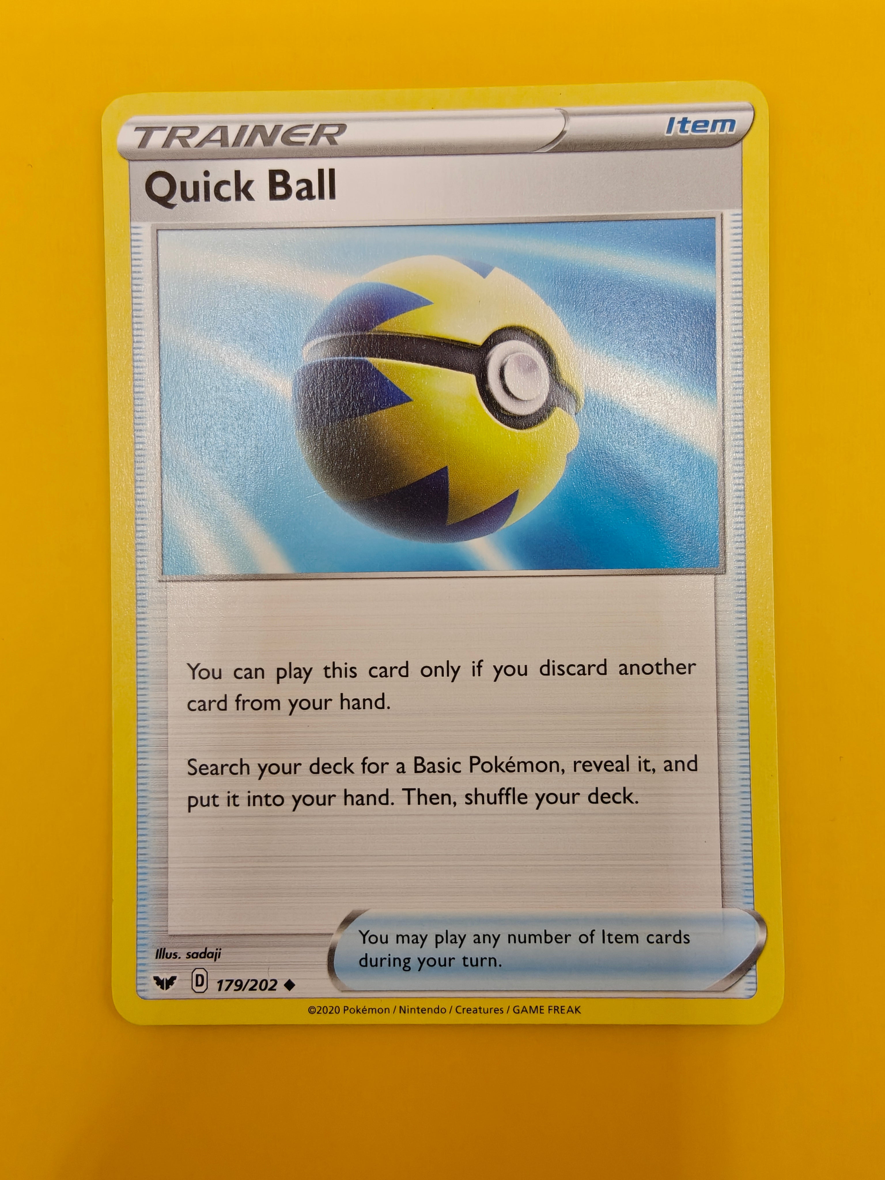 Quick Ball - Sword & Shield Base Set